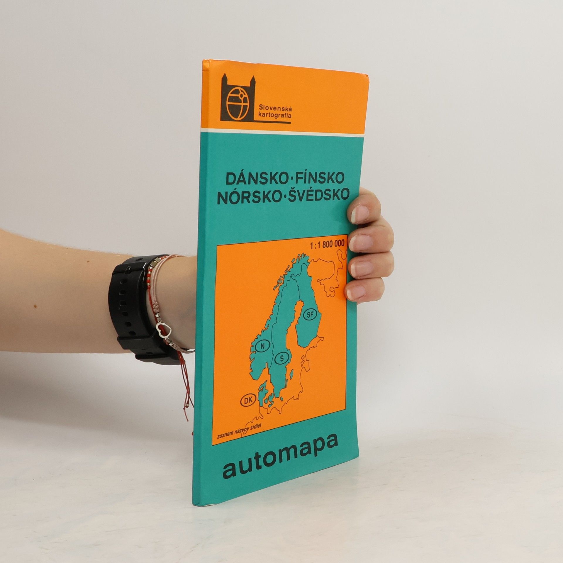 Autorenkollektiv Dánsko, Fínsko, Nórsko, Švédsko automapa