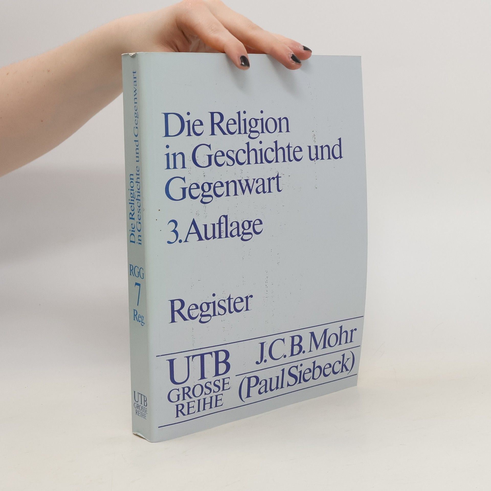 Hans von Campenhausen Die Religion in Geschichte und Gegenwart RGG 7