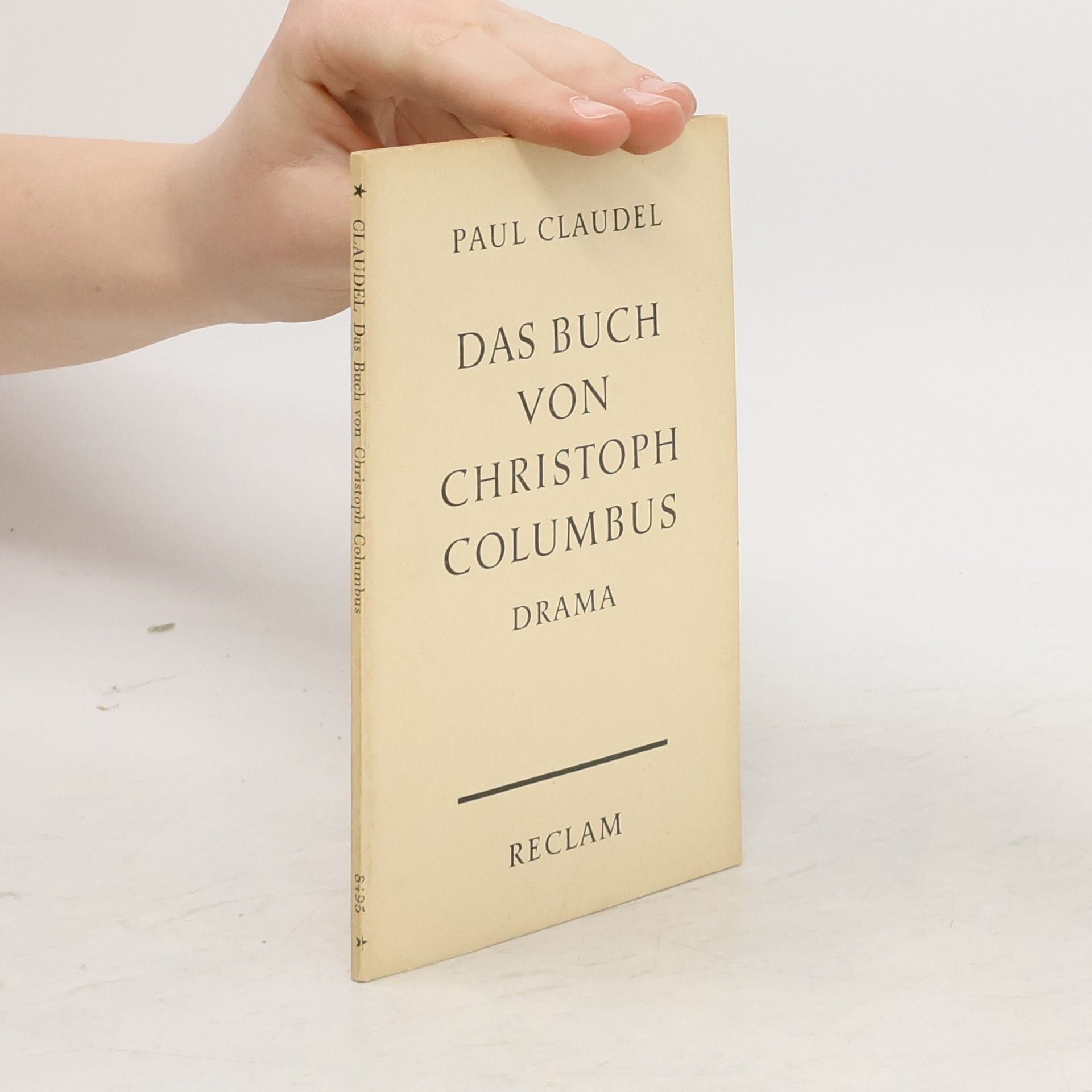 Paul Claudel Das Buch von Christoph Columbus