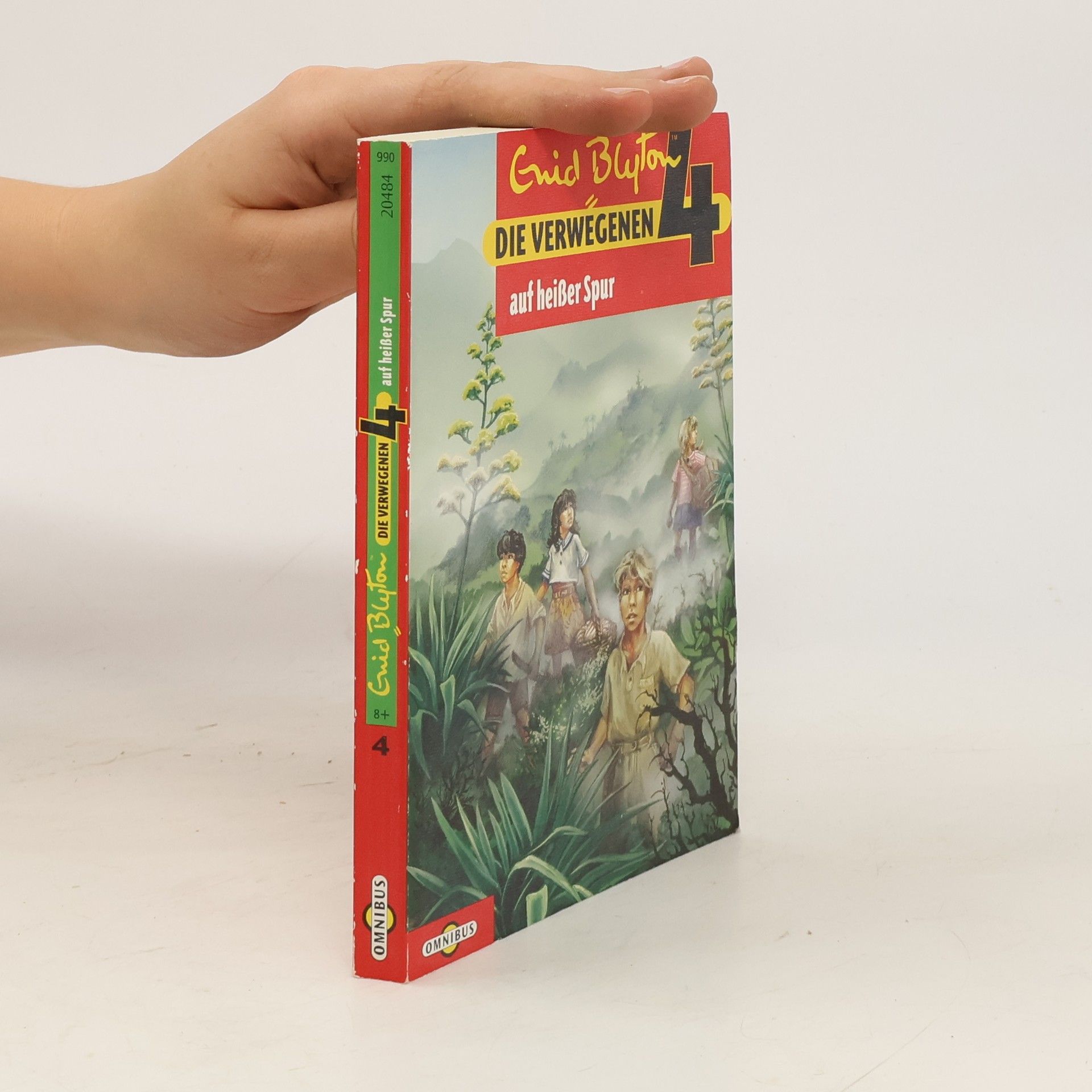 Enid Blyton Die verwegenen Vier auf heißer Spur.