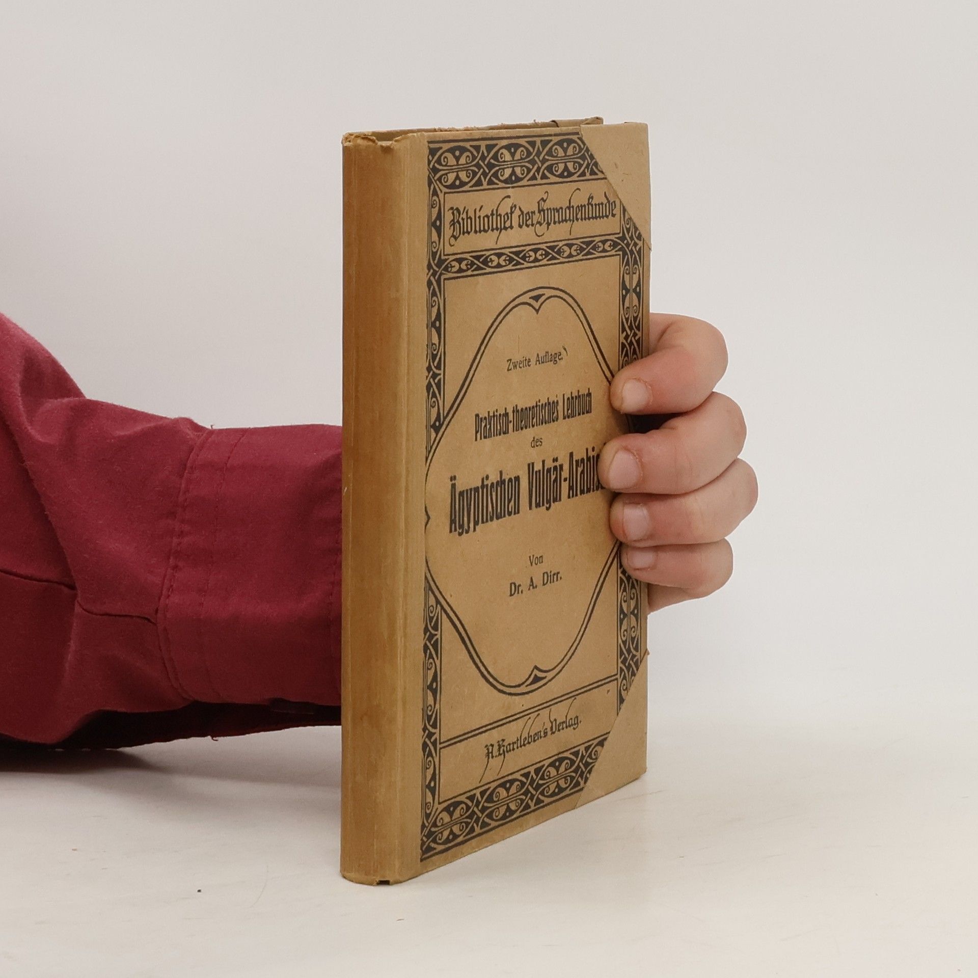 Adolf Dirr Praktisch-theoretisches Lehrbuch dee Ägyptischen Vulgar-Arabisch