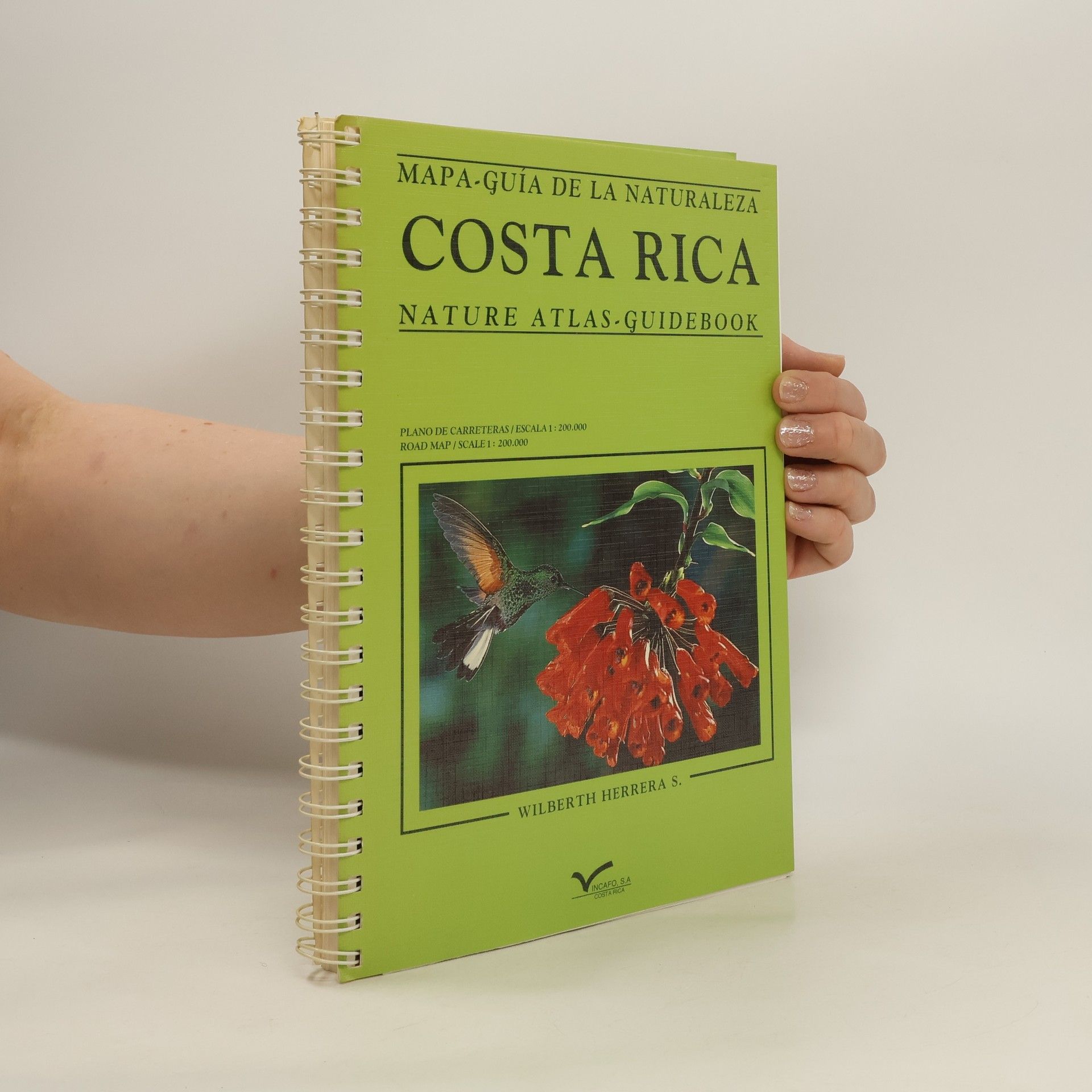 Wilberth Herrera Costa Rica nature atlas-guidebook