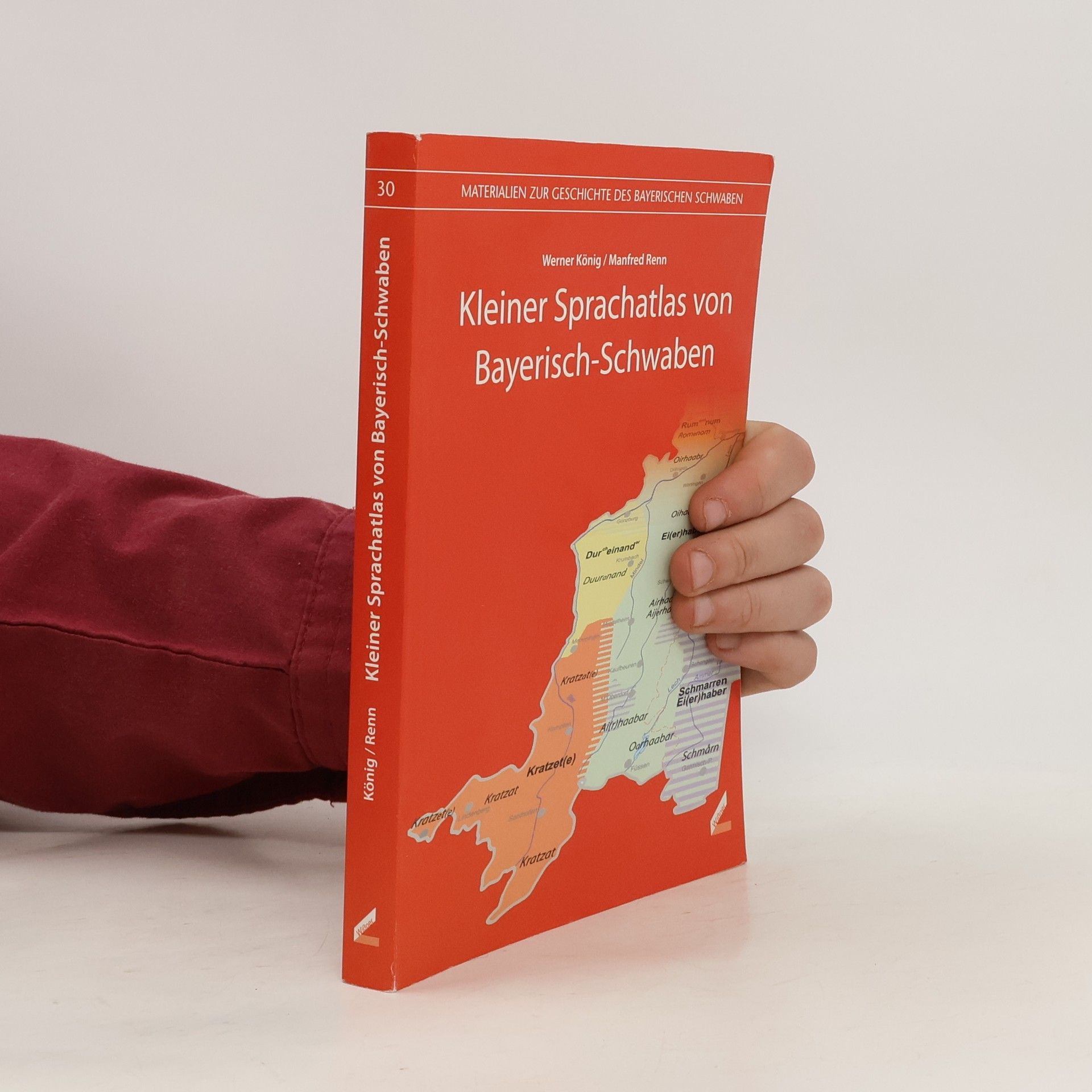 Werner F. König Kleiner Sprachatlas von Bayerisch-Schwaben