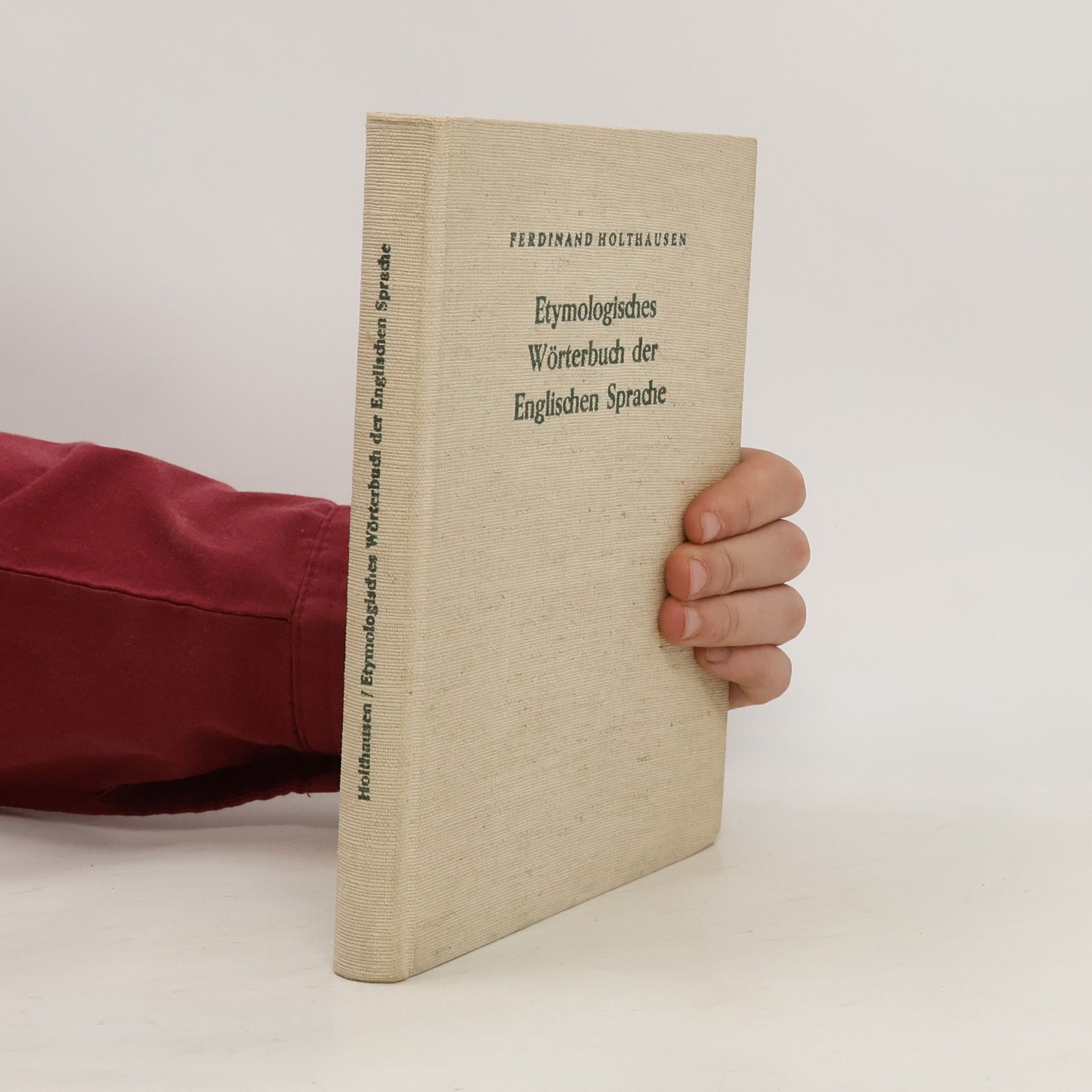 Ferdinand Holthausen Etymologisches Wörterbuch der Englischen Sprache