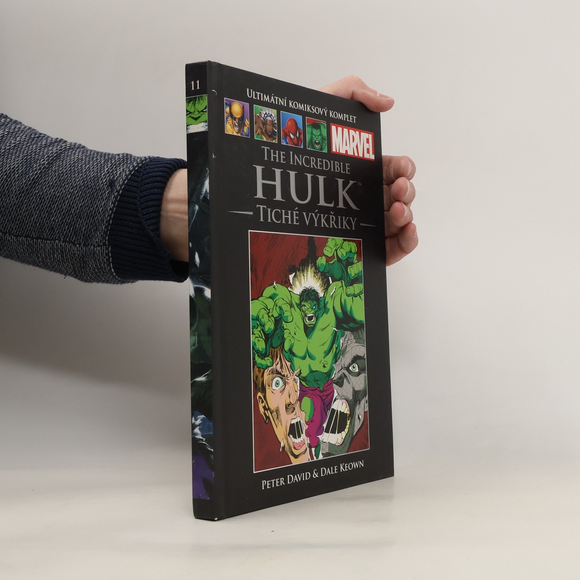 Jiří Pavlovský Ultimátní komiksový komplet Marvel 11. The Incredible Hulk. Tiché výkřiky