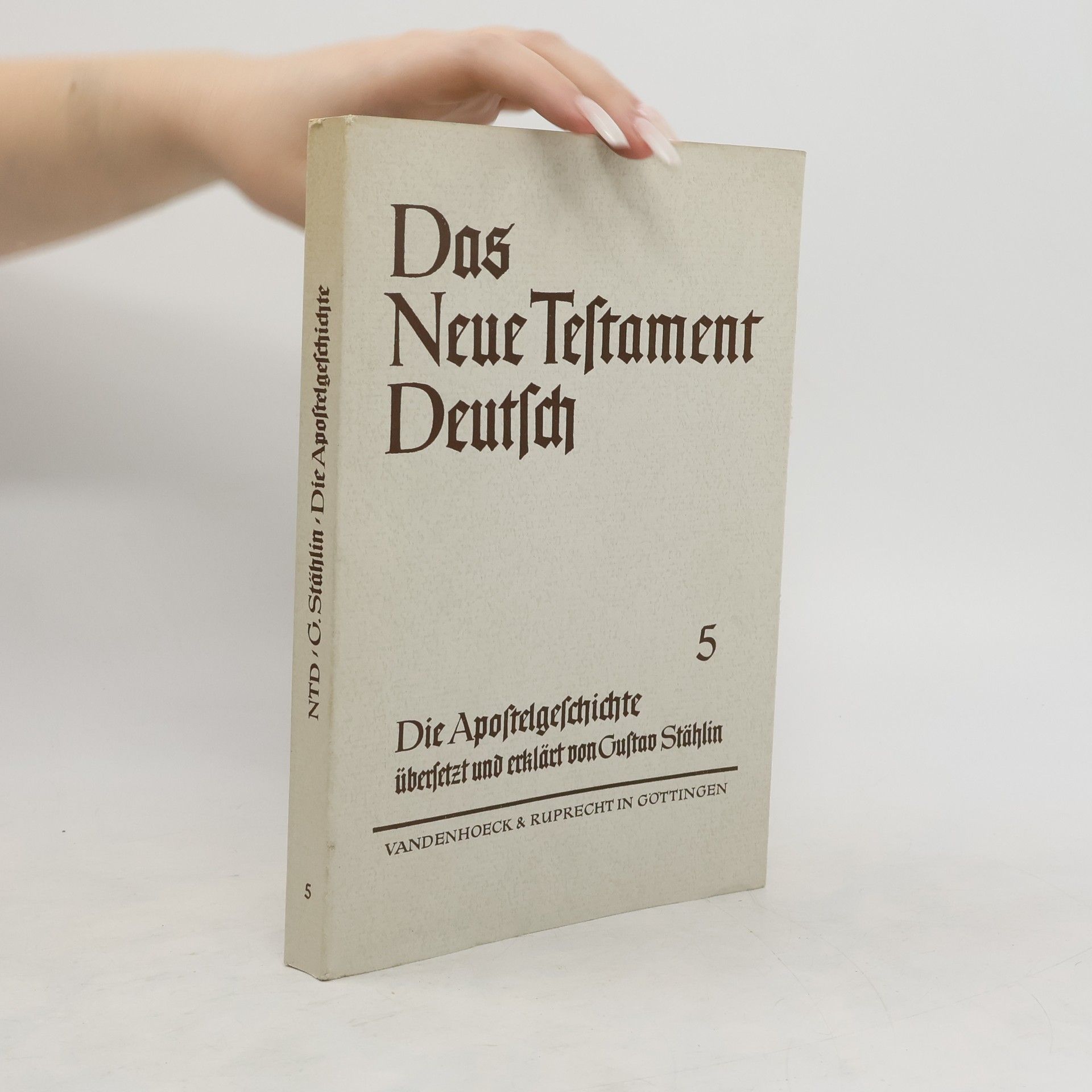 Collectif d'auteurs Des Neue Testament Deutsch 5