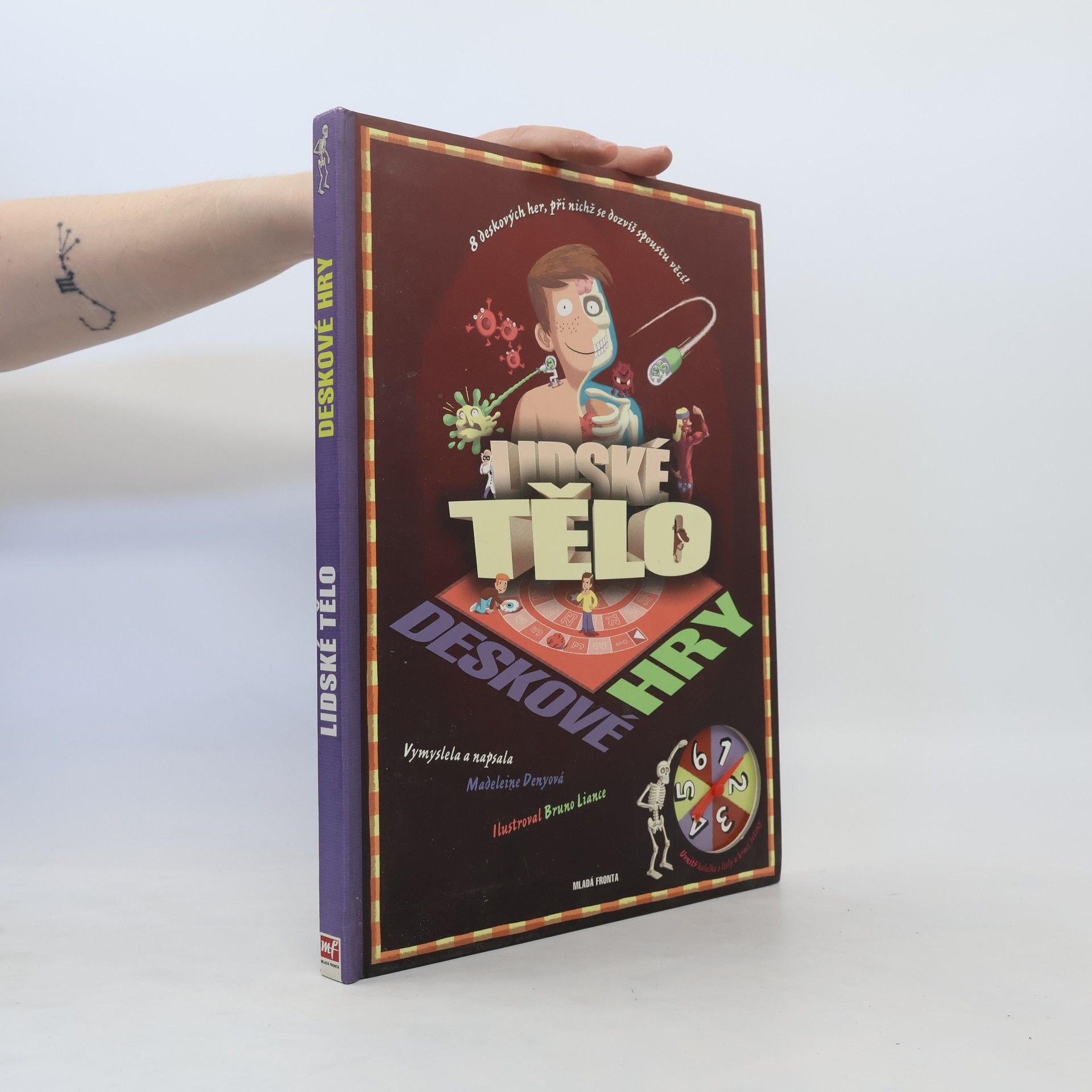 Madeleine Deny Lidské tělo : 8 deskových her, při nichž se dozvíš spoustu věcí!