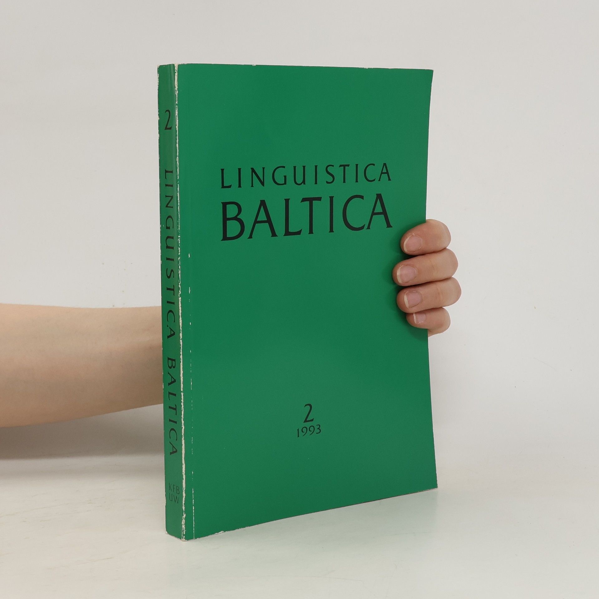 AA.VV. Linguistica Baltica 2/1993