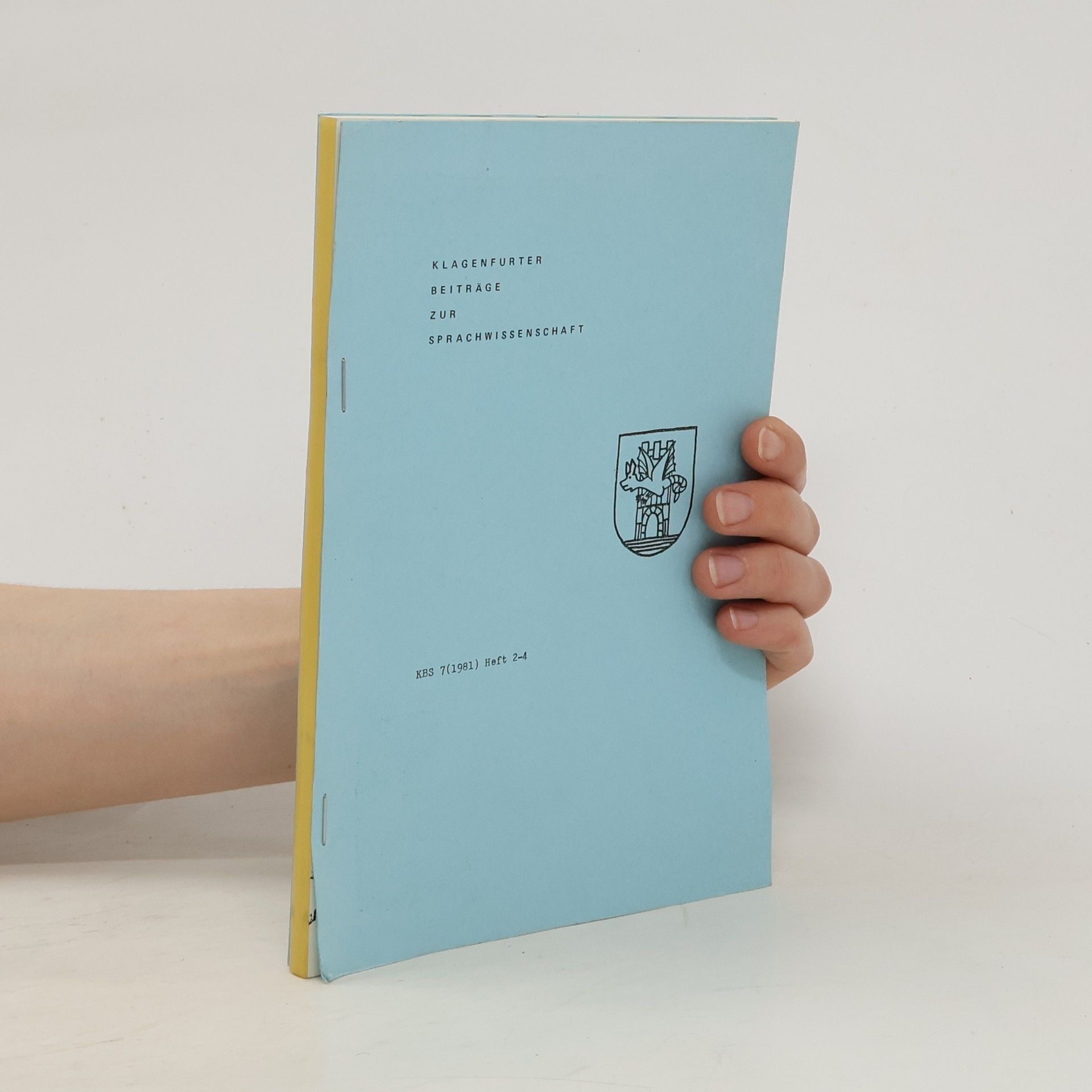 Autorenkollektiv Klagenfurter Beiträge zur empirischen Sprachwissenschaft. Heft 2-4