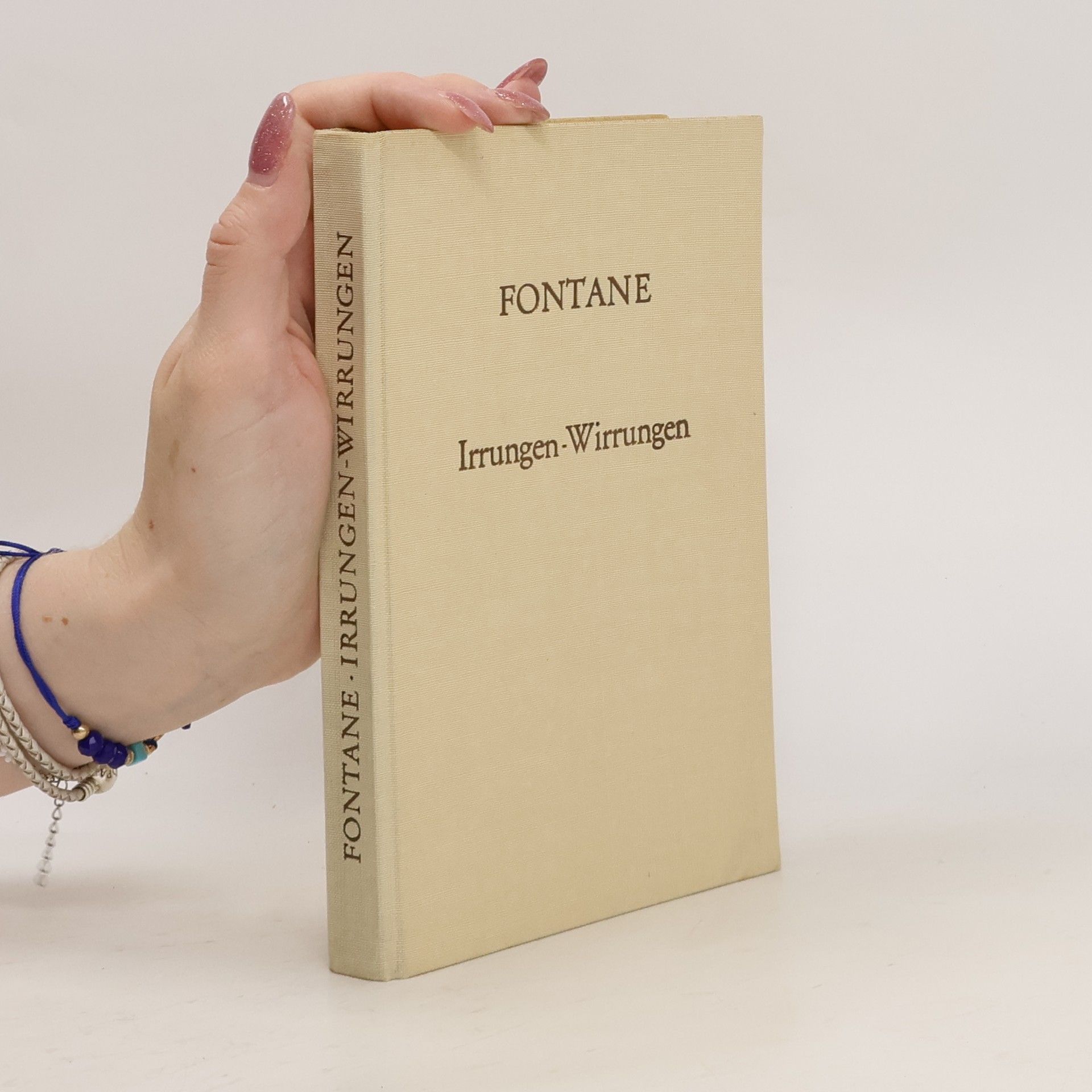 Theodor Fontane Fontane. Irrungen-Wirrungen