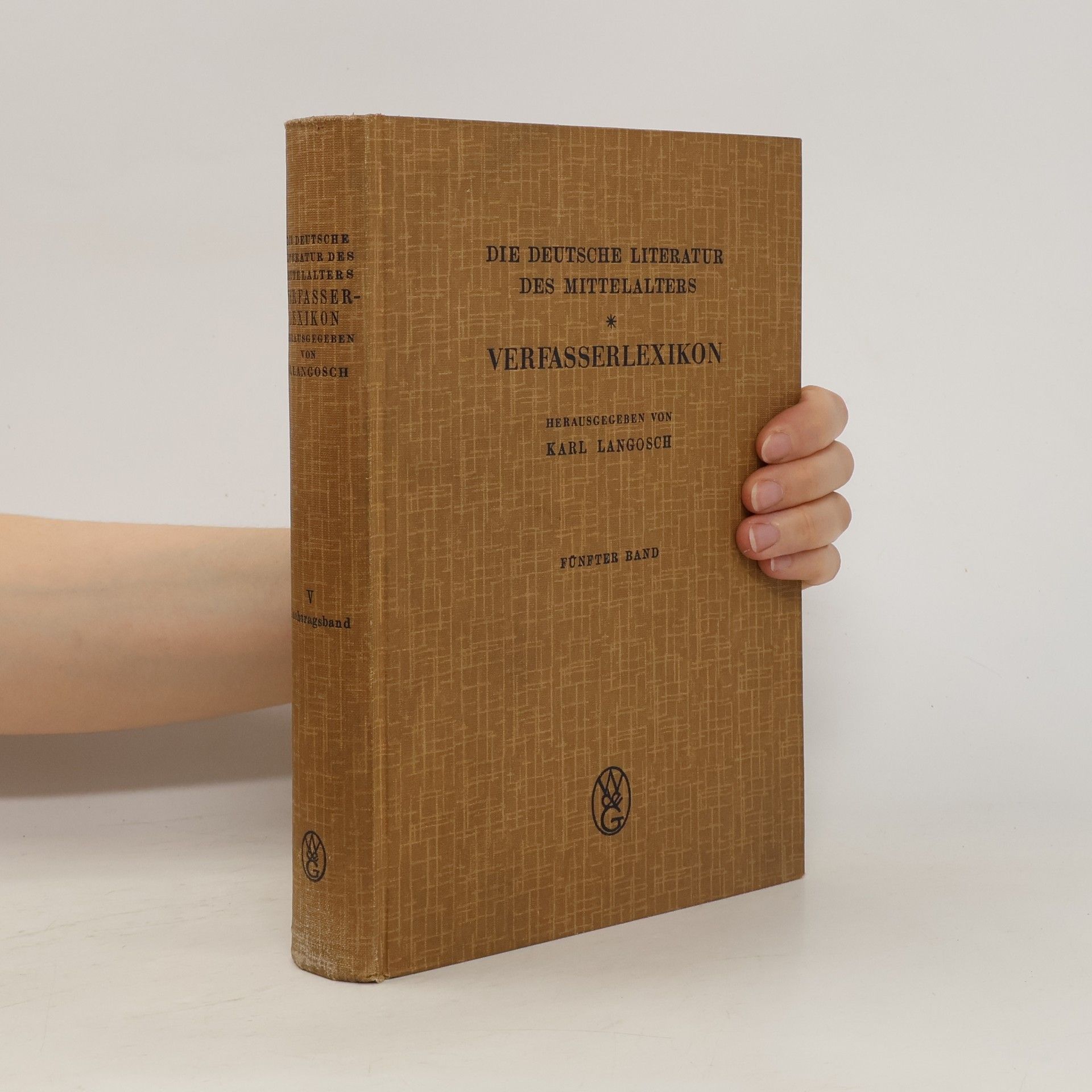 Karl Langosch Die deutsche Literatur des Mitelalters
