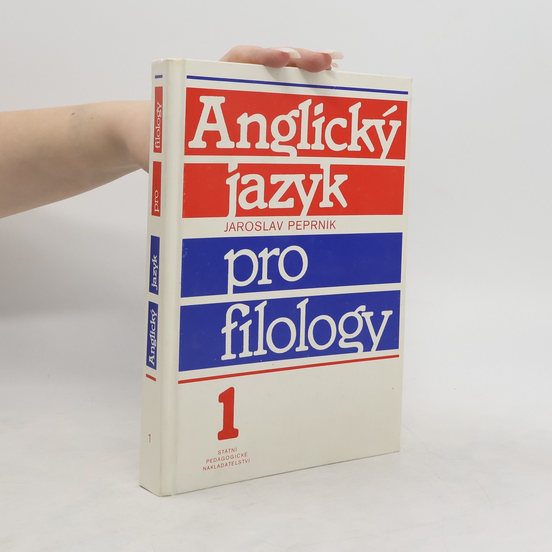 Jaroslav Peprník Anglický jazyk pro filology 1