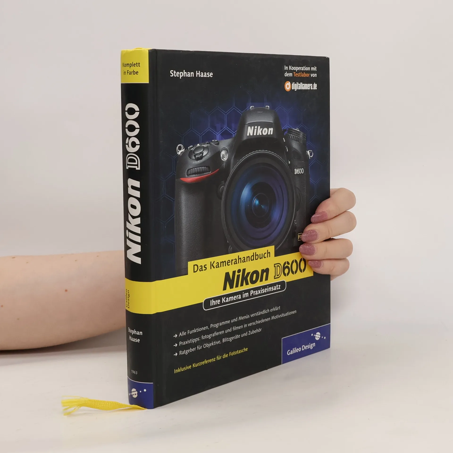 Nikon D600 - das Kamerahandbuch | Book | Hardcover | Stephan Haase | DE
