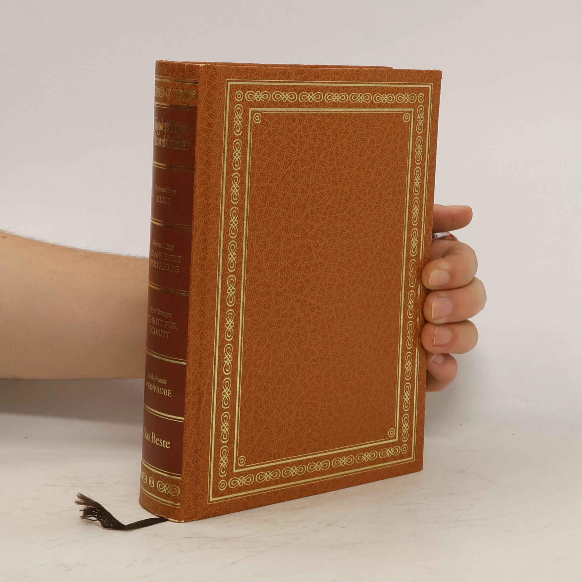 Autorenkollektiv Reader's Digest Auswahlbücher: Enleni; Bis ans ende der Fährte; Schritt für Schritt; Weinprobe