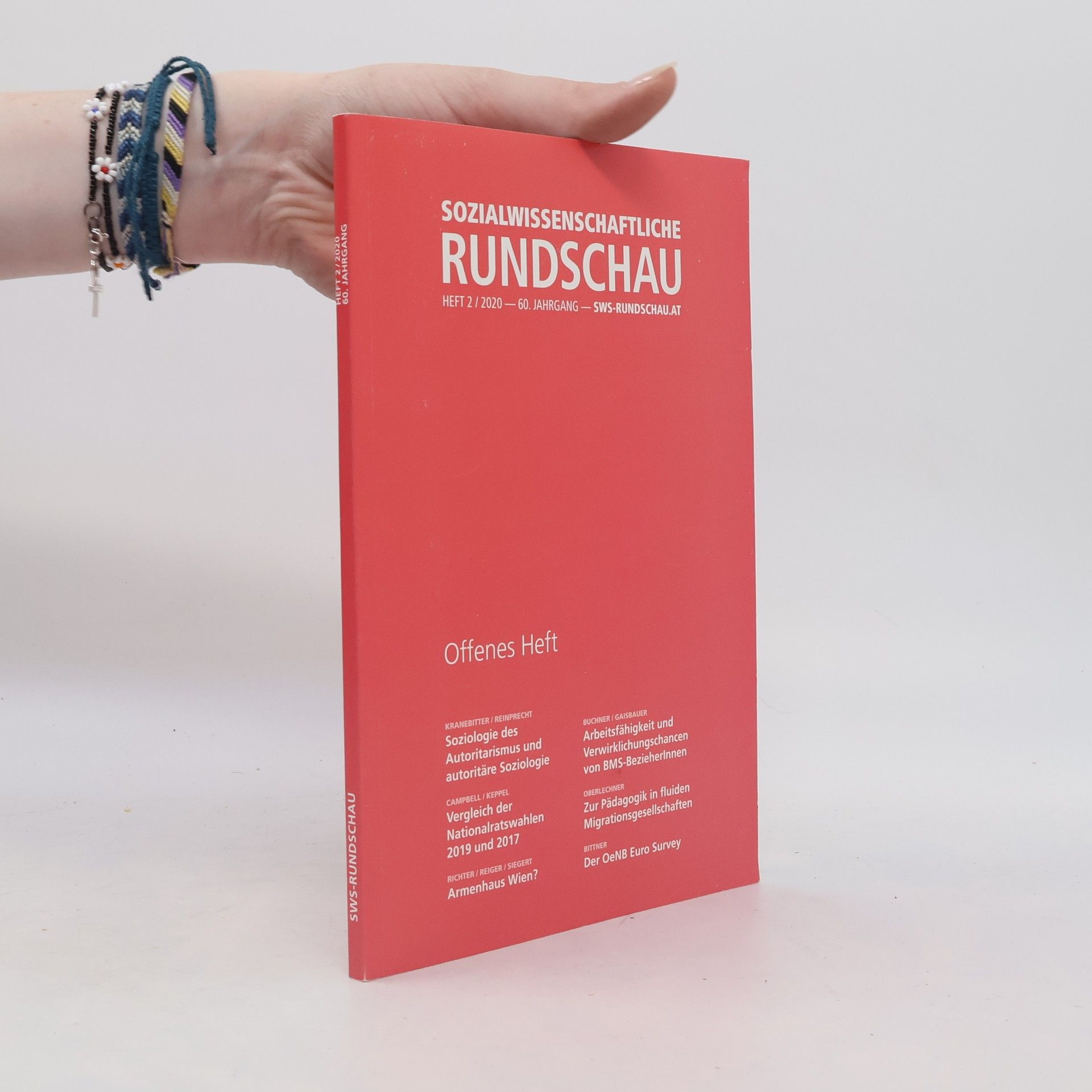 Various authors Sozialwissenschaftliche Rundschau. Heft 2