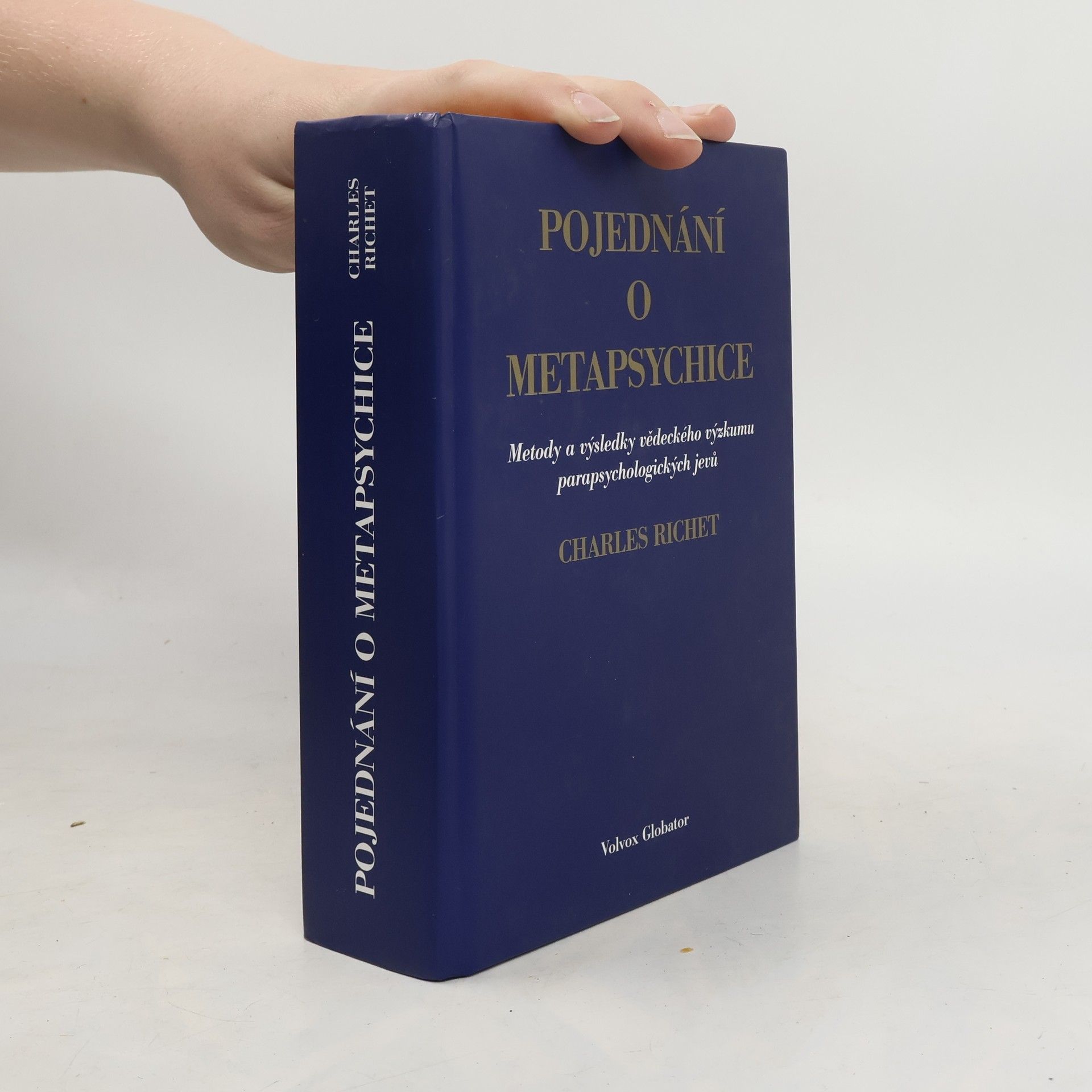 Charles Richet Pojednání o metapsychice