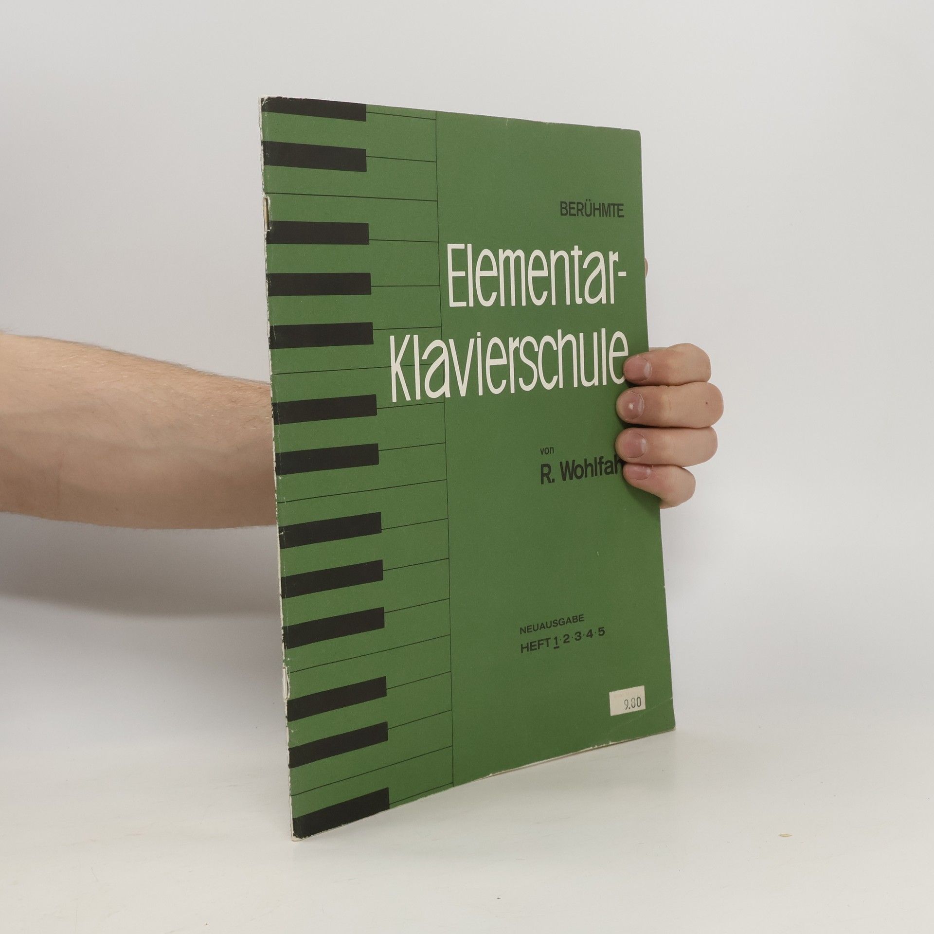 R. Wohlfahrt Berühmte Elementar-Klavierschule op.222 Band 1