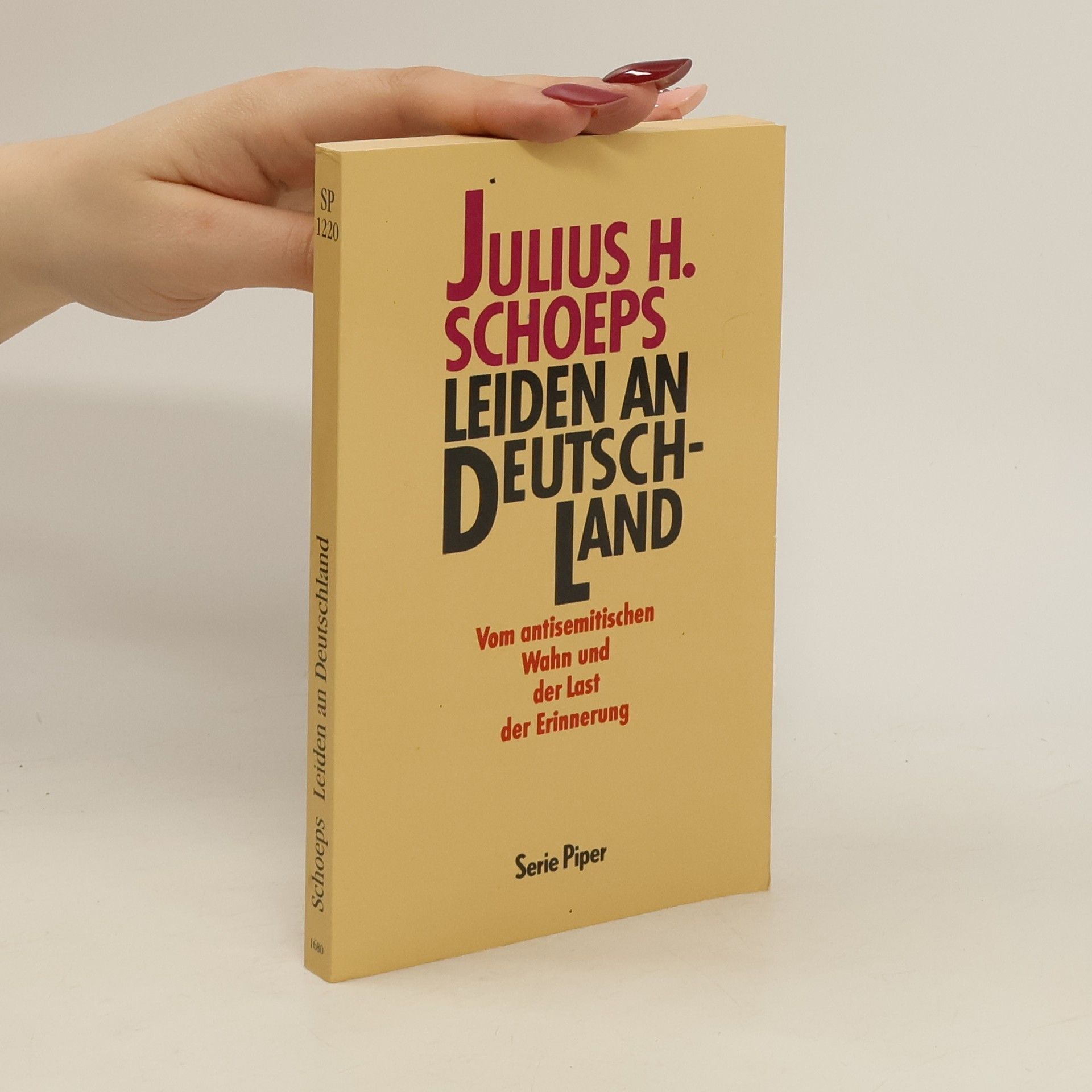 Julius H. Schoeps Leiden an Deutschland