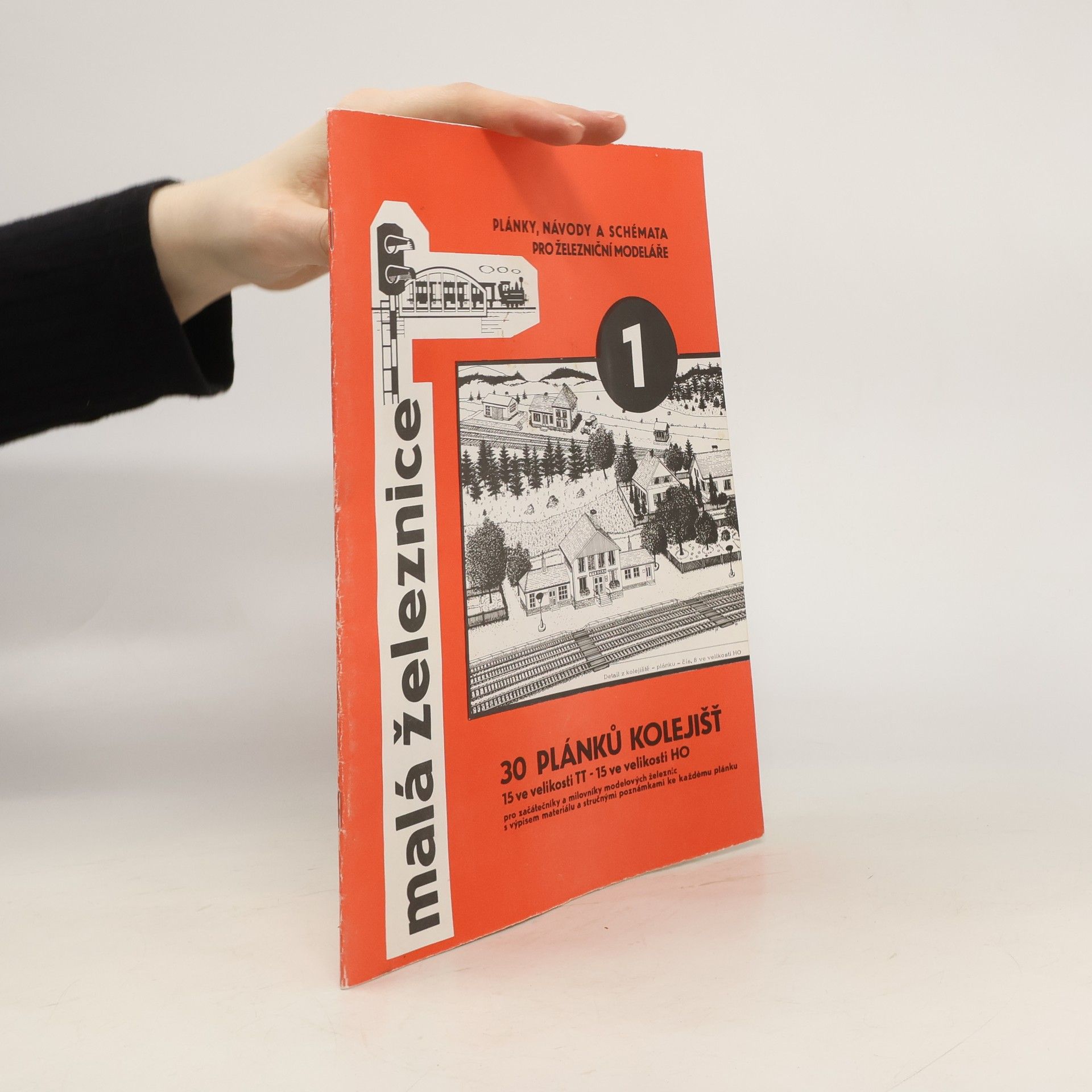 Collectif d'auteurs Malá železnice 1. 30 plánků kolejišť