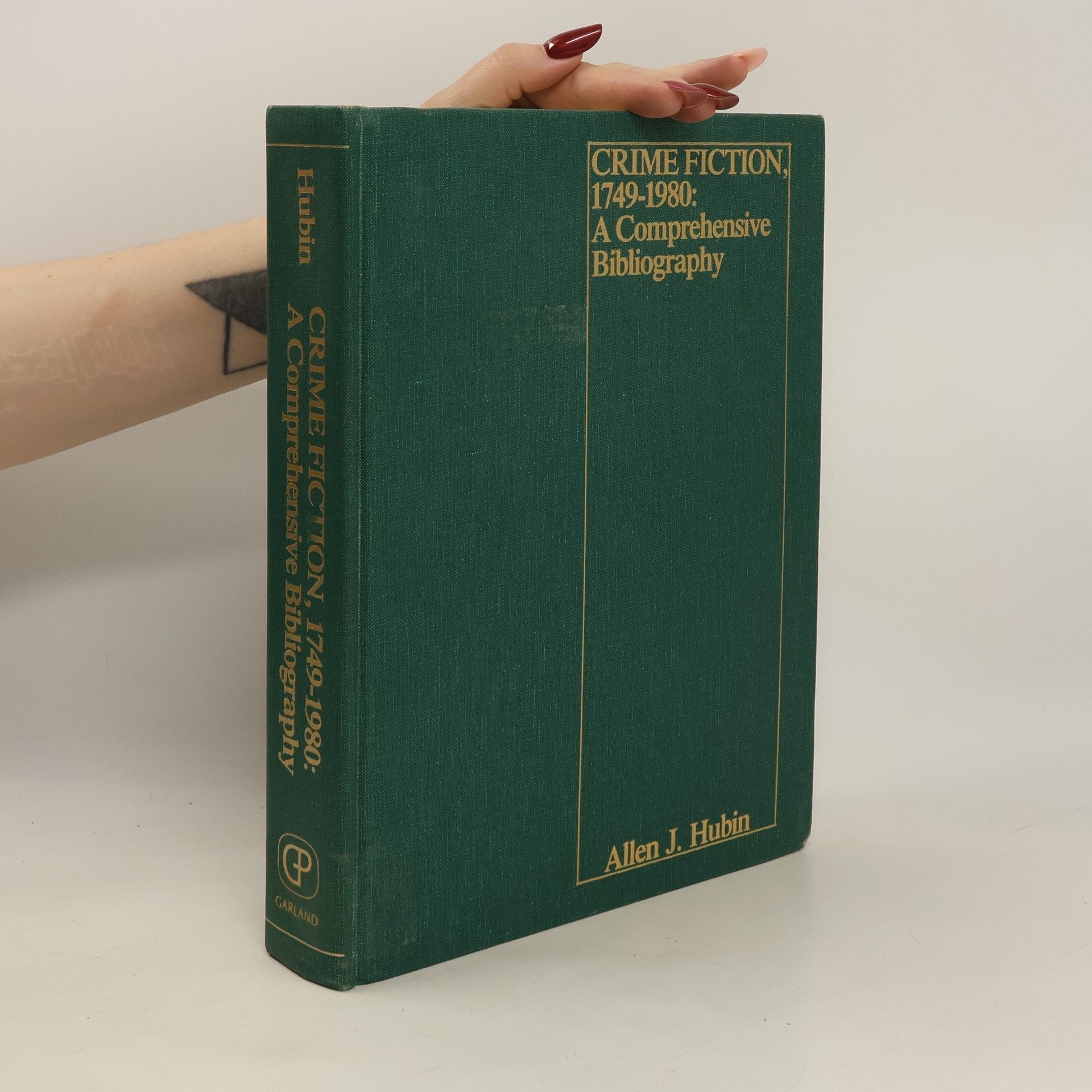 Allen J. Hubin Crime Fiction, 1749-1980