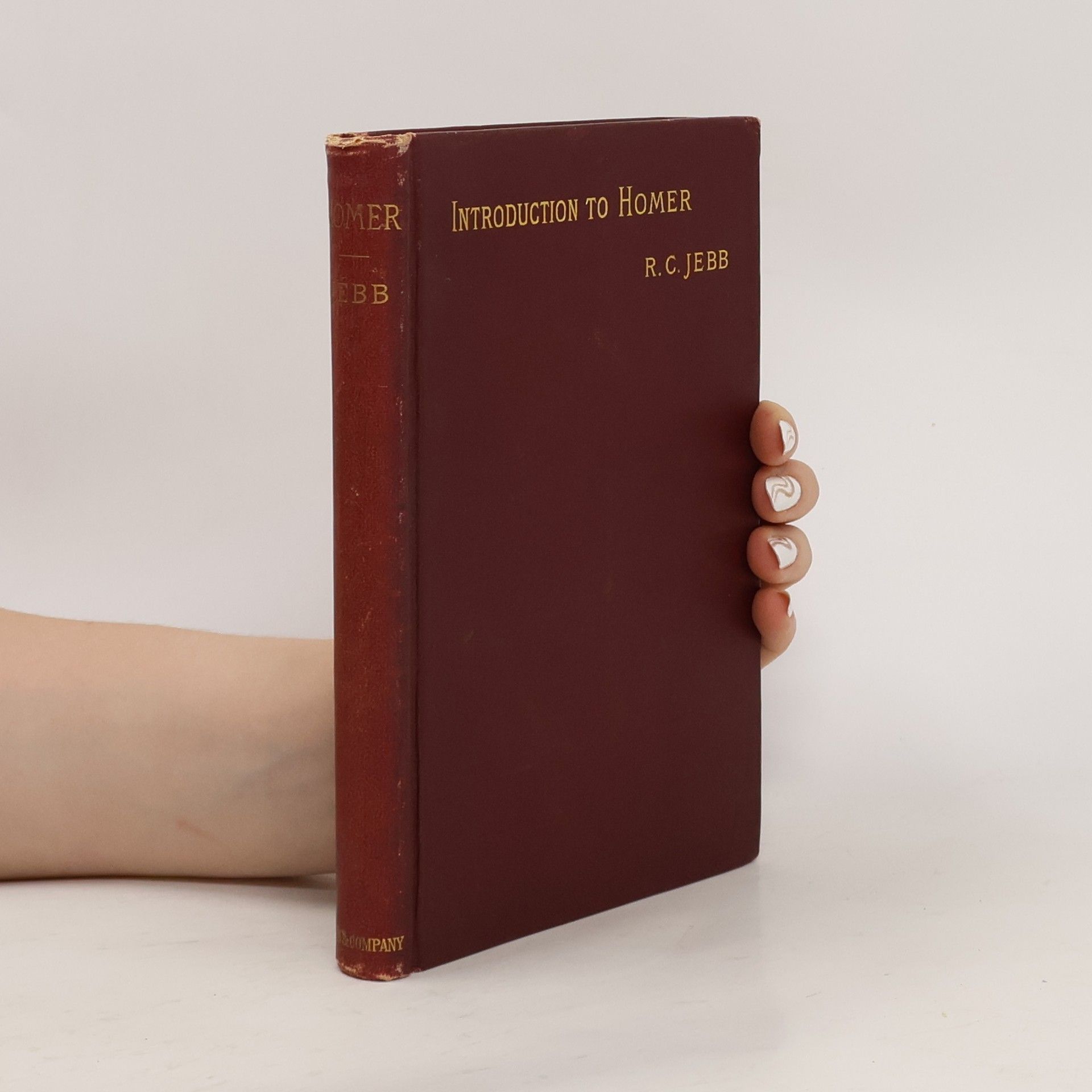 R. C. Jebb Introduction to Homer