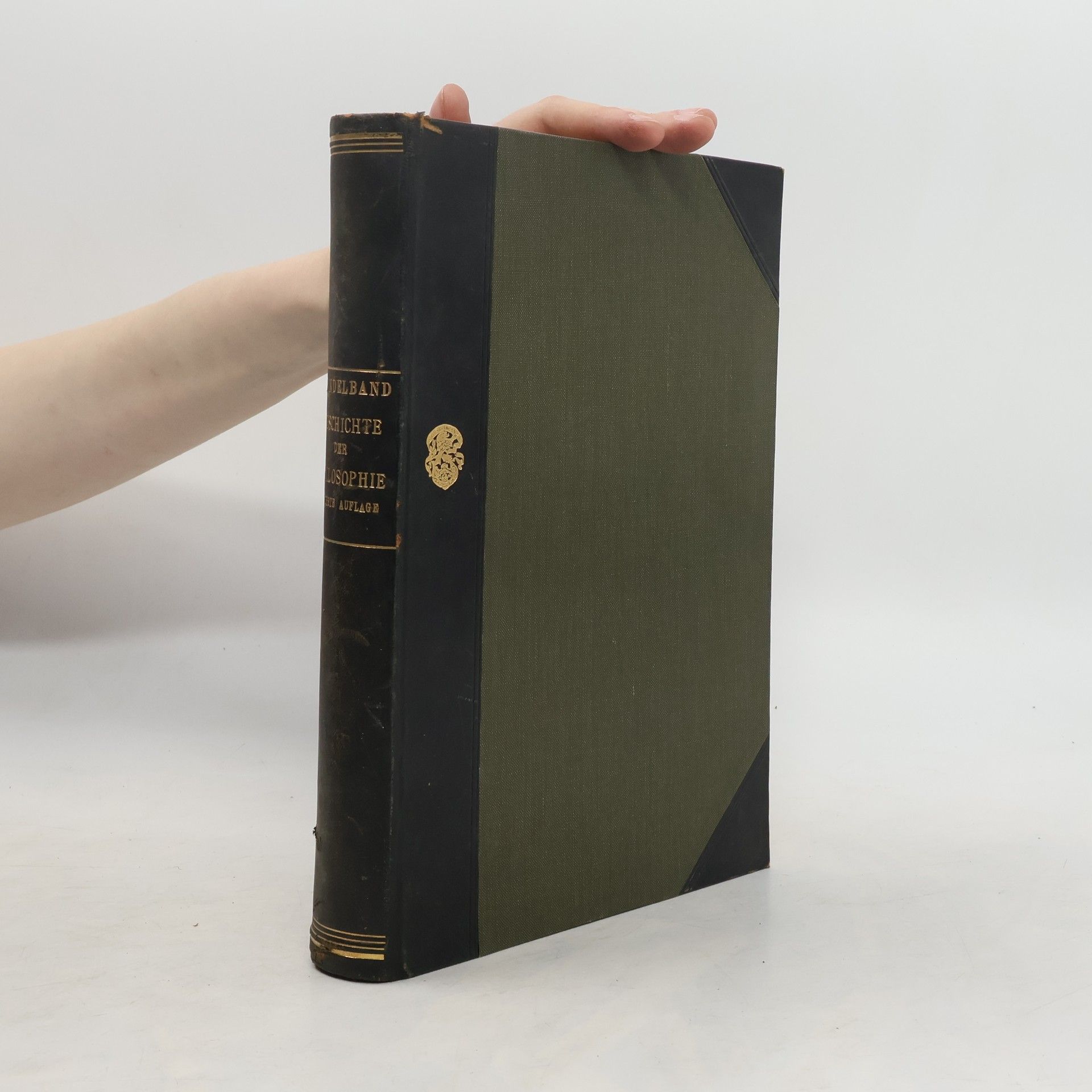 Wilhelm Windelband Lehrbuch der Philosophie