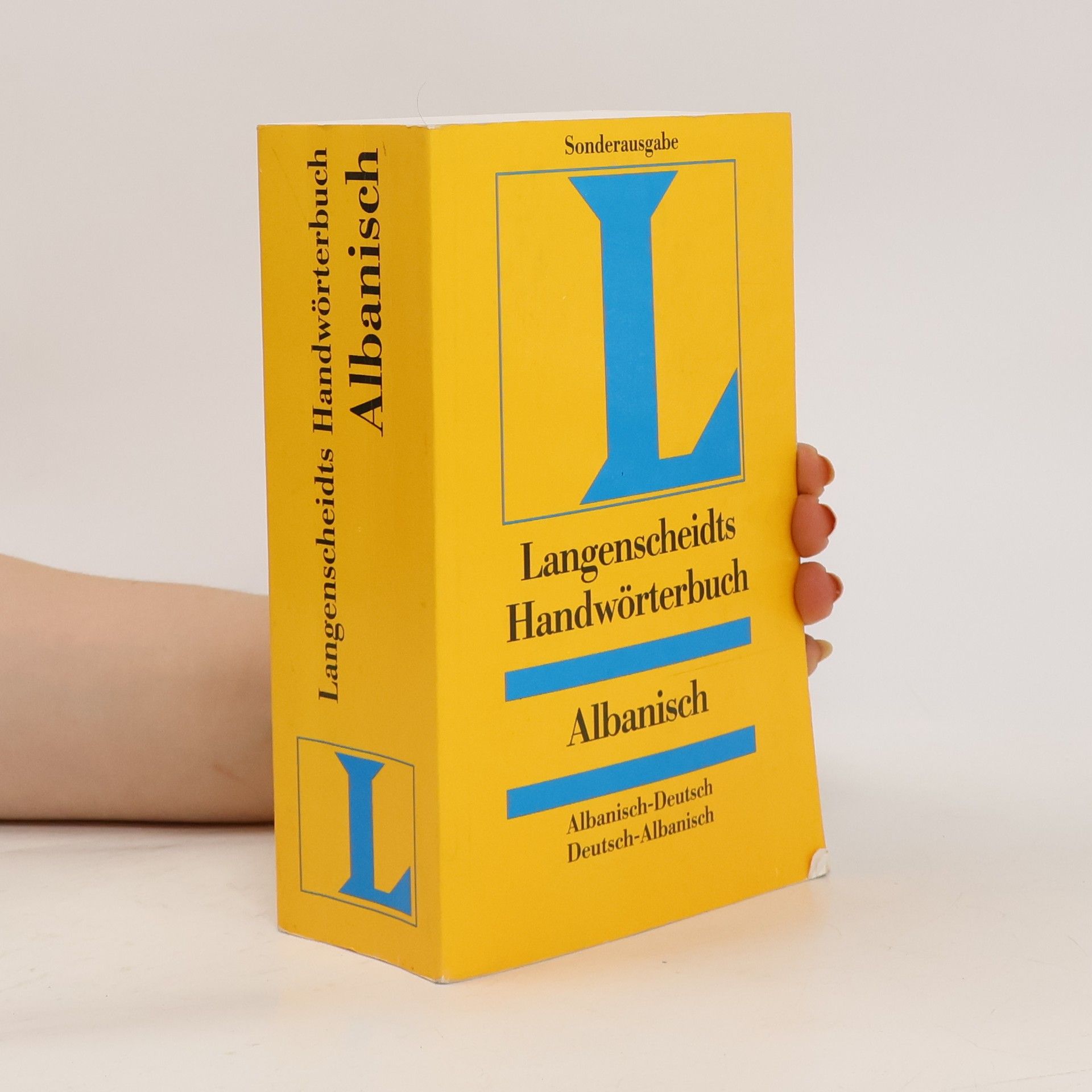 Oda Buchholz Langenscheidts Handwörterbuch Albanisch