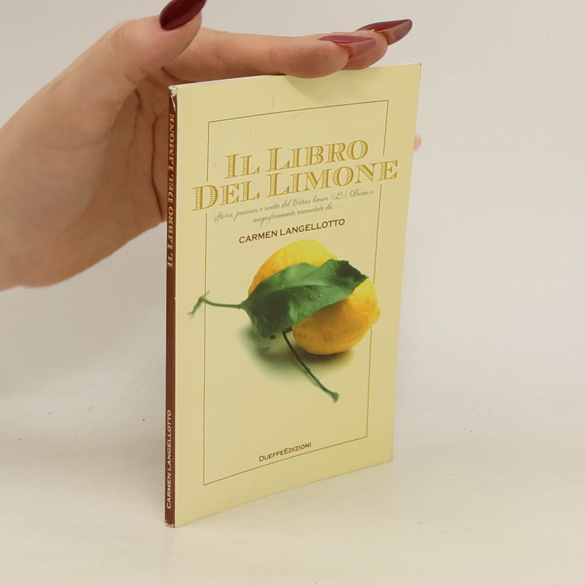Carmen Langellotto Il libro del limone