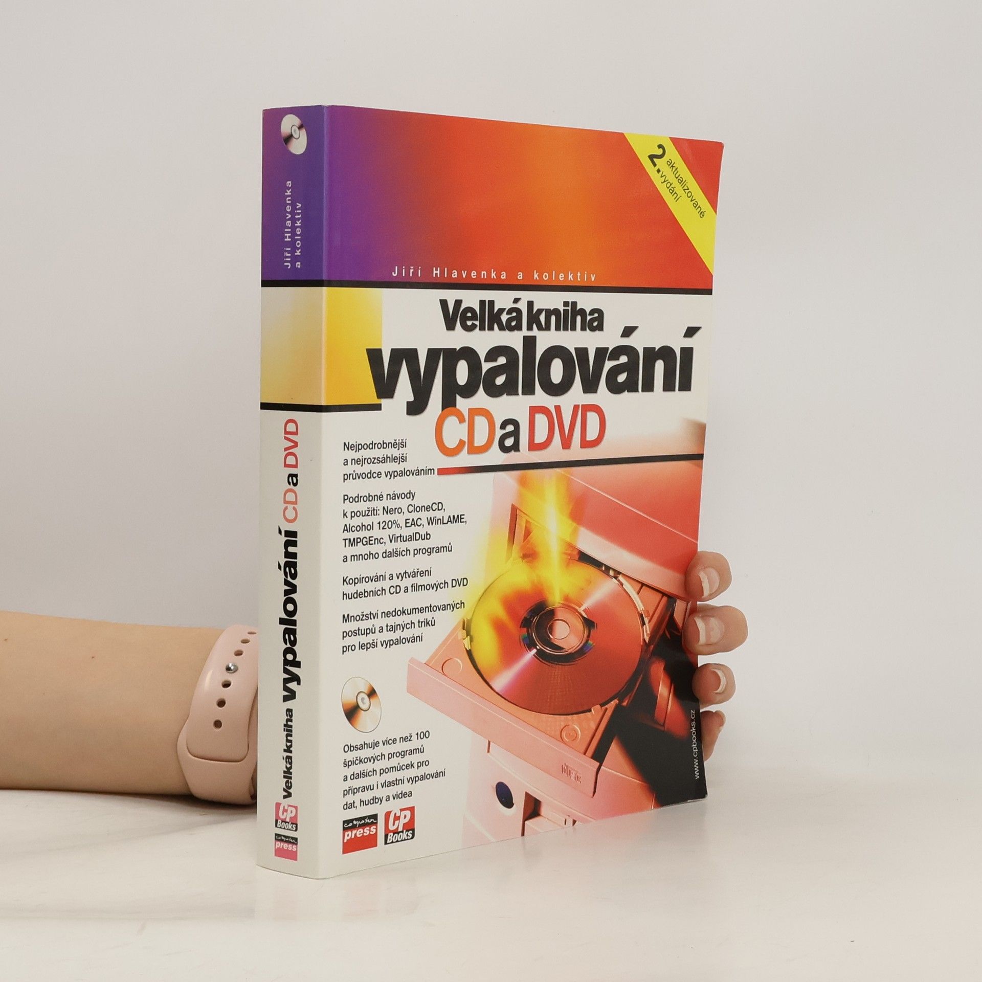 Jiří Hlavenka Velká kniha vypalování CD a DVD