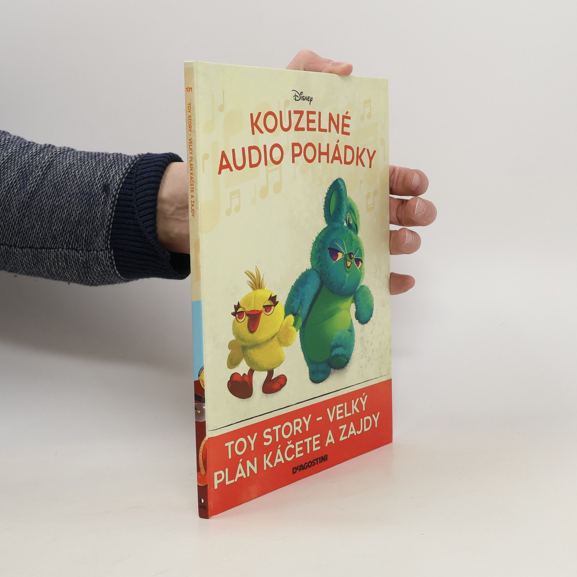 kolektiv Kouzelné audio pohádky 131. Toy Story, velký plán káčete a zajdy