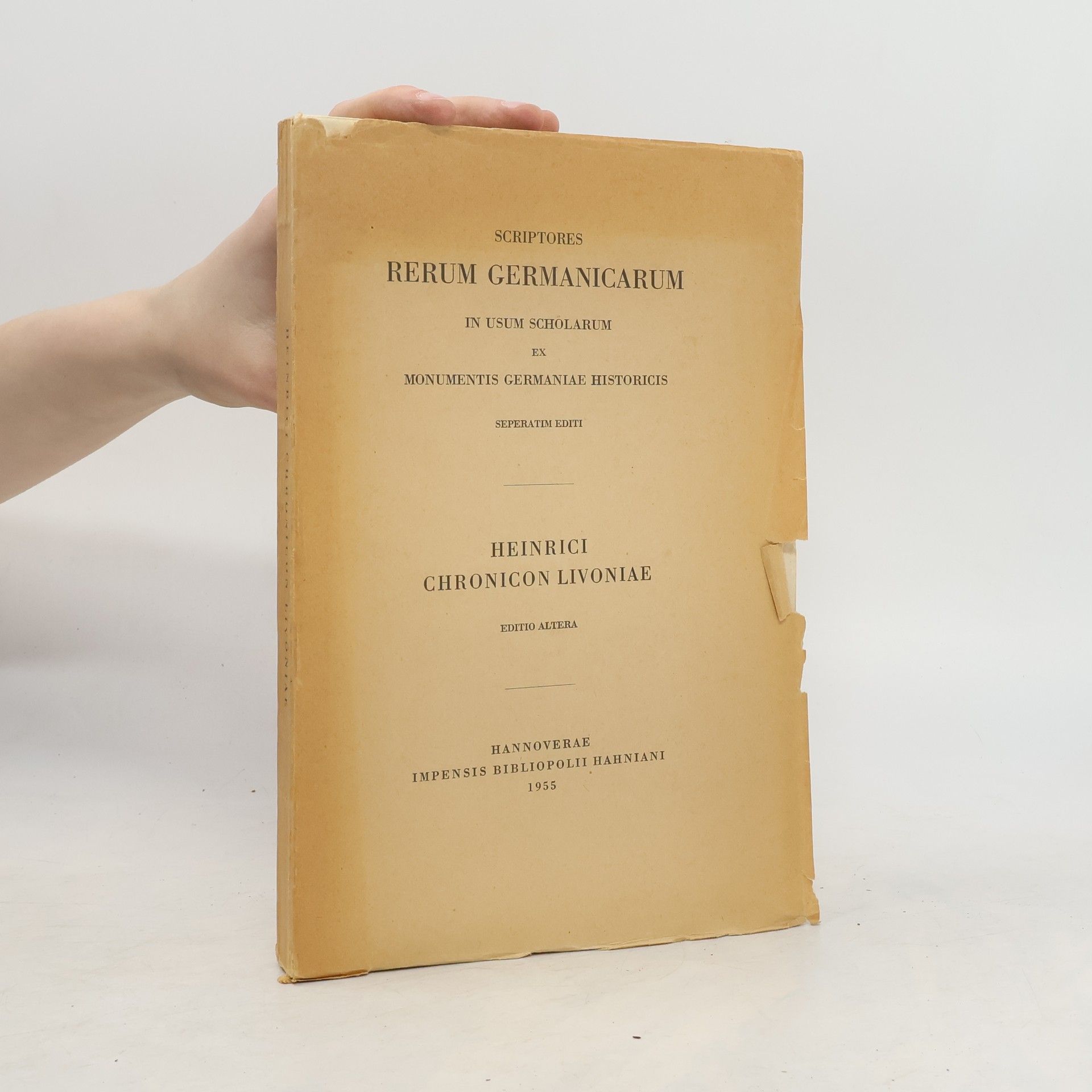 Collectif d'auteurs Scriptores Rerum Germanicarum