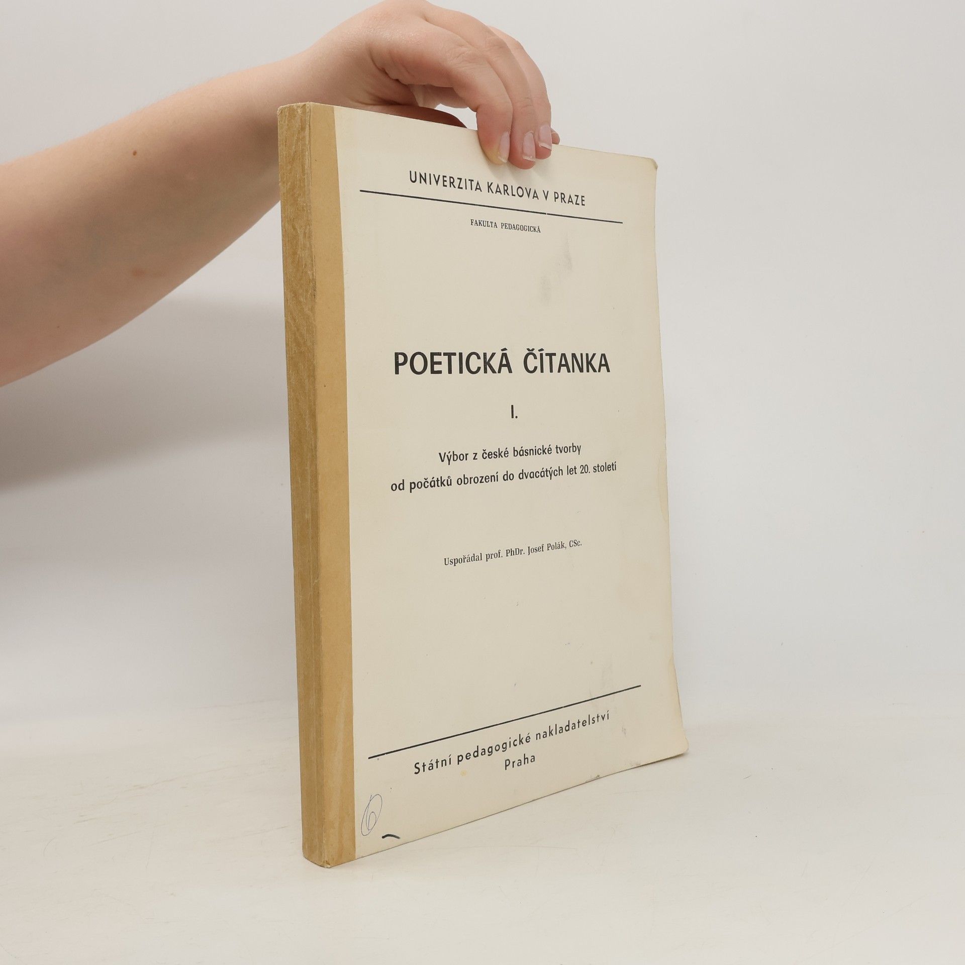 Autorenkollektiv Poetická čítanka I.
