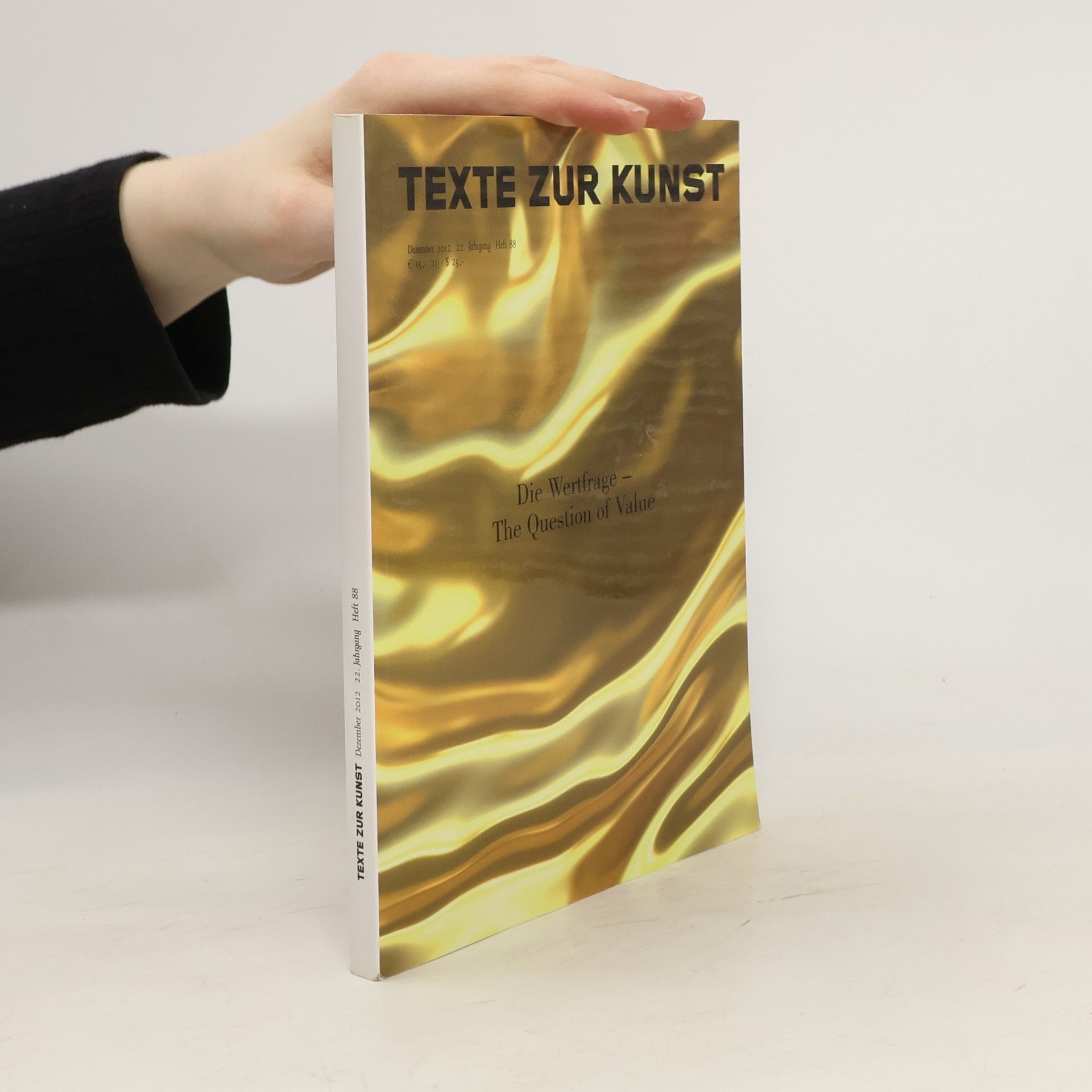 AA.VV. Die Wertfrage - The Question of Value