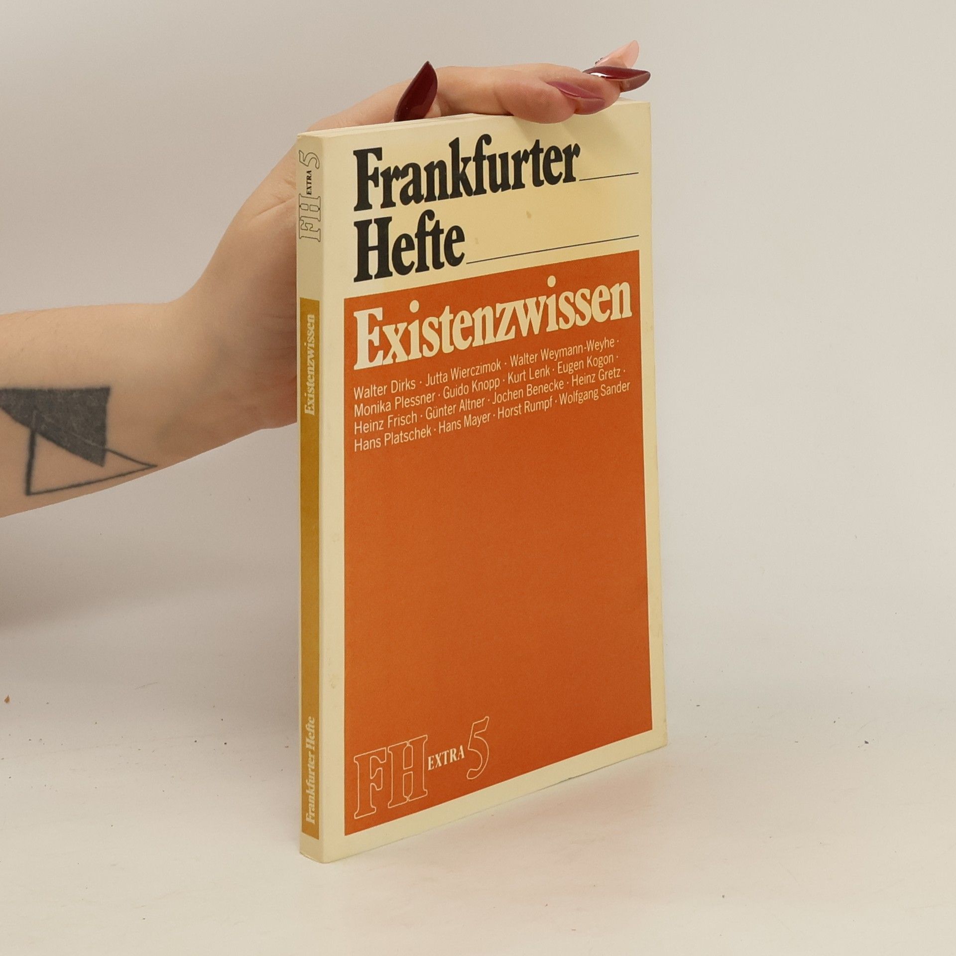 Walter Dirks Existenzwissen