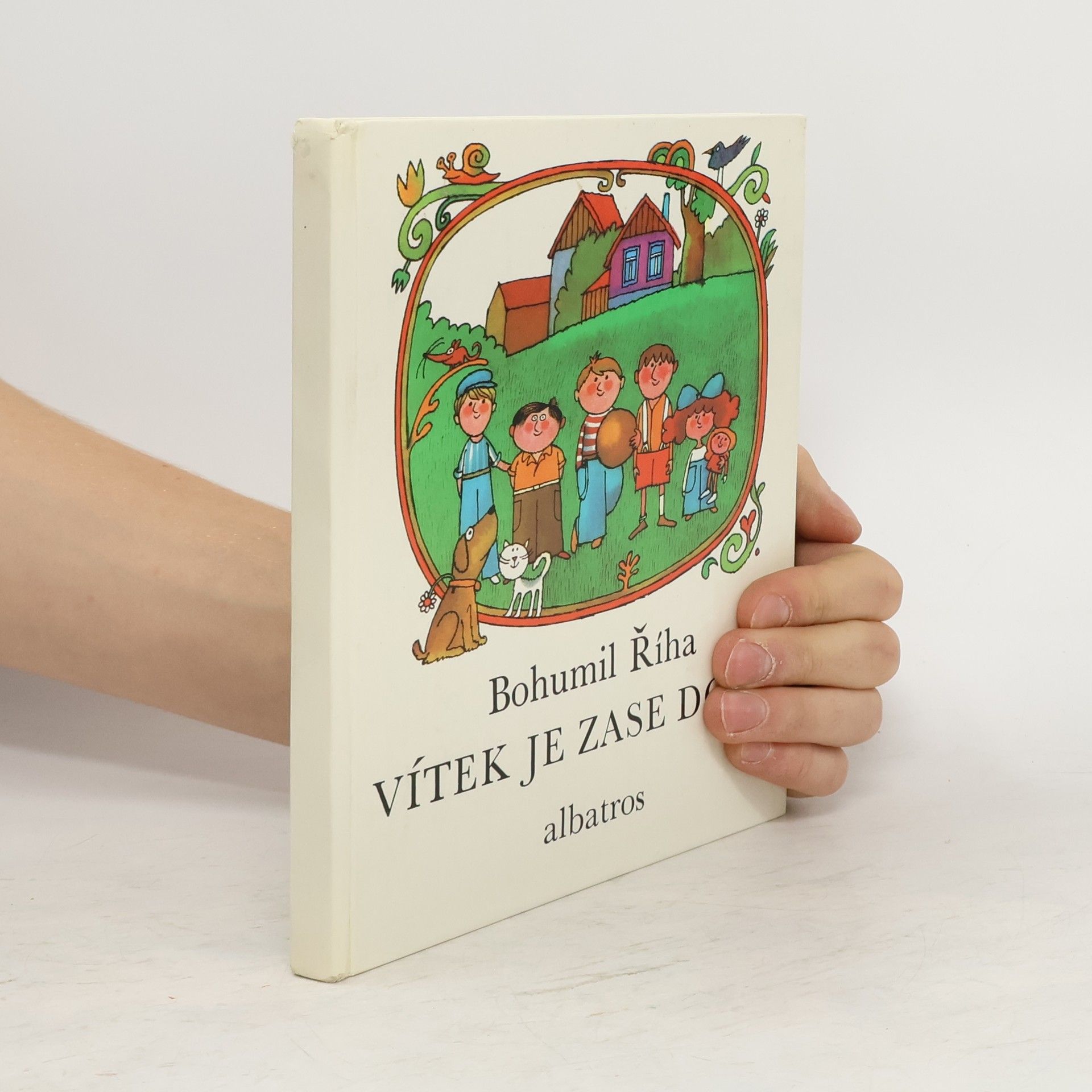 Bohumil Říha Vítek je zase doma