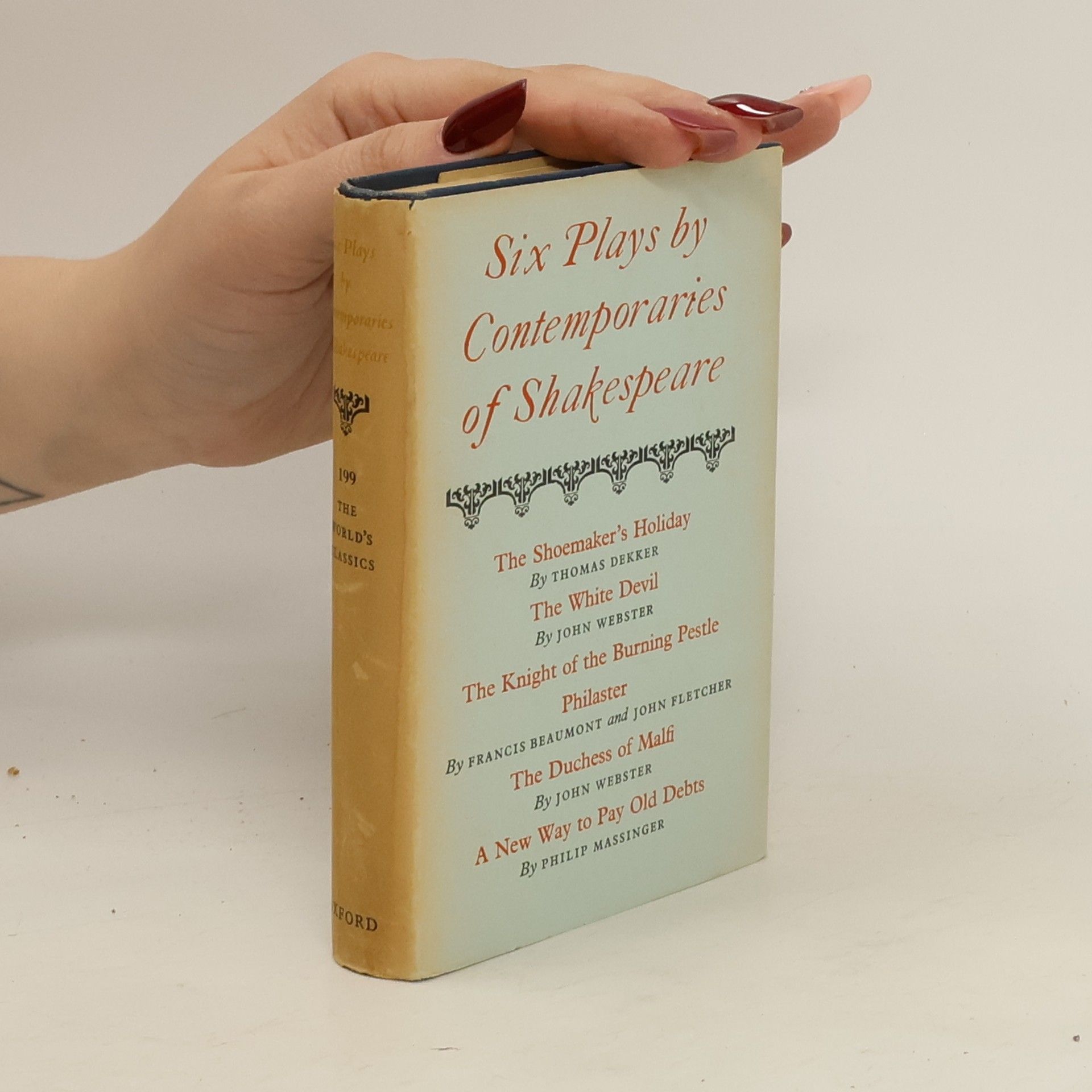 Thomas Dekker Six Plays by Contemporaries of Shakespeare