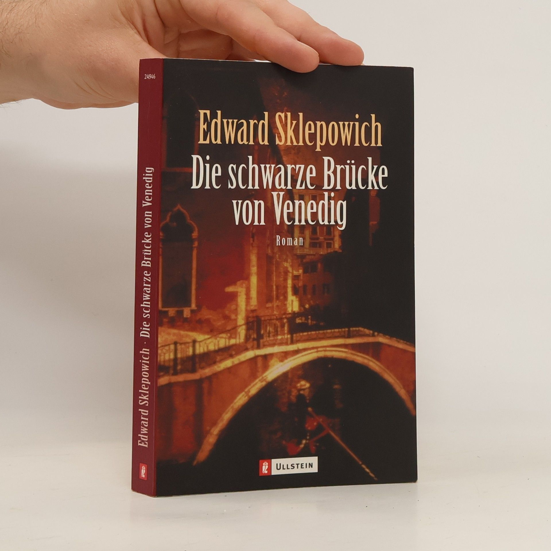 Edward Sklepowich Die schwarze Brücke von Venedig.