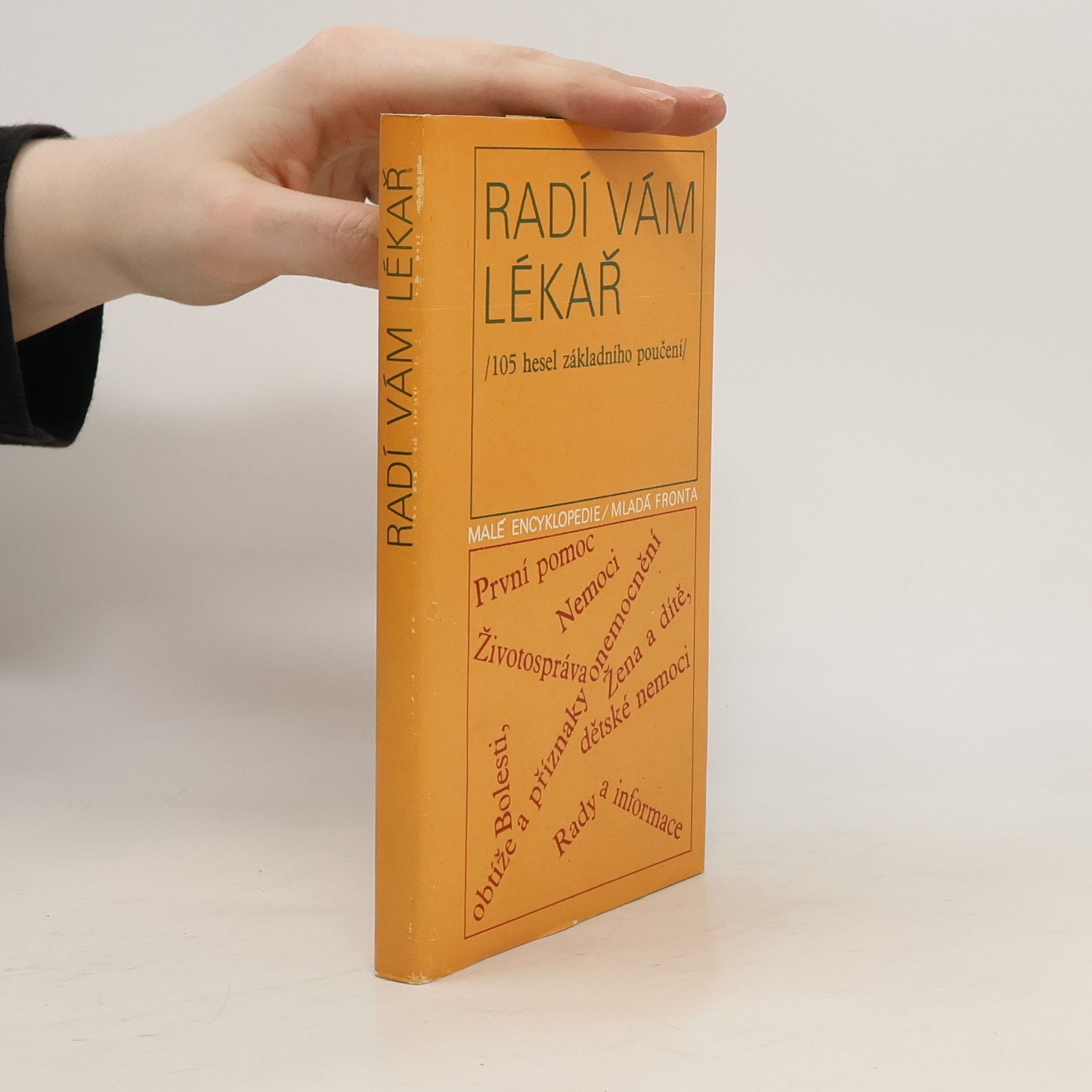 Ivan Novák Radí vám lékař. 105 hesel základního poučení