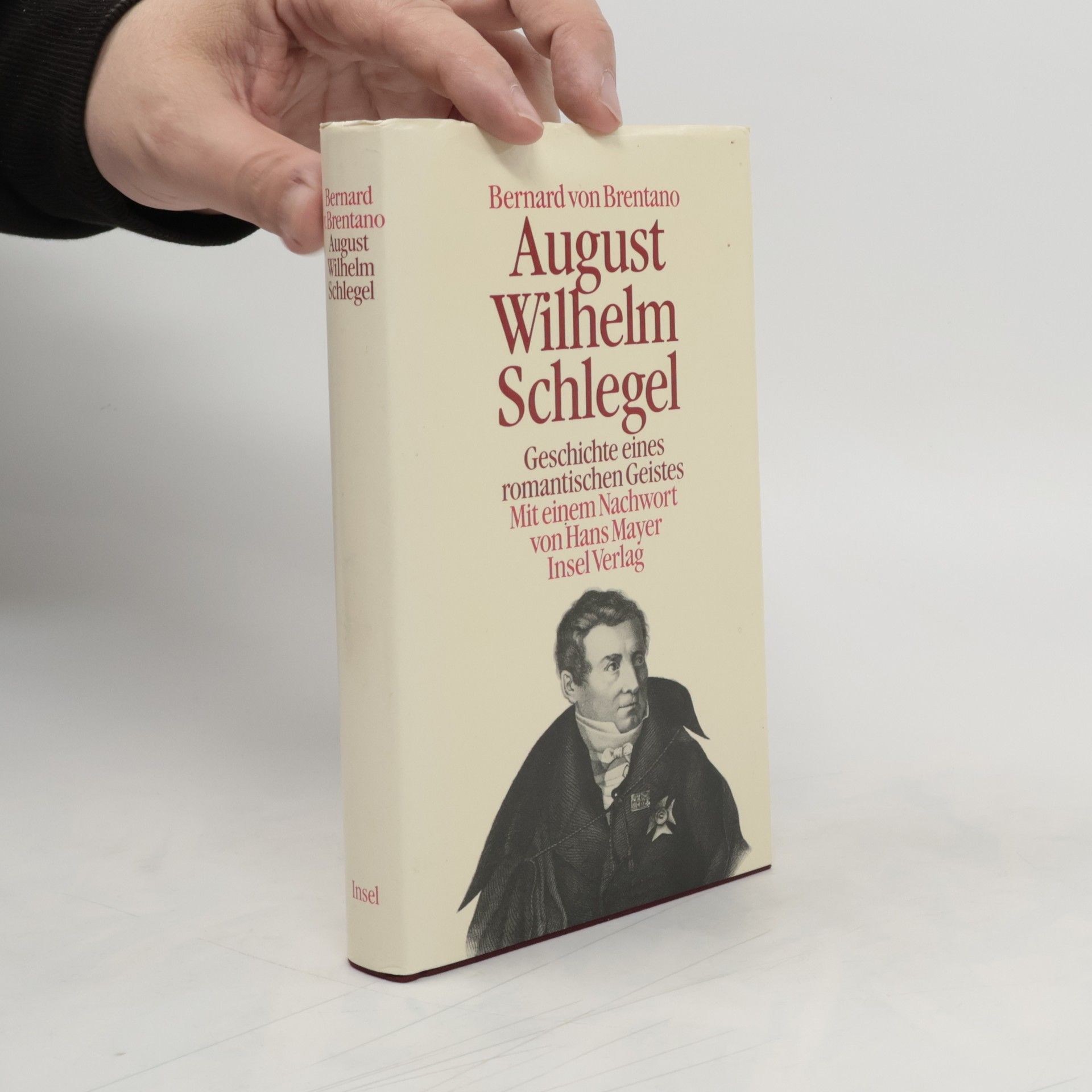 Bernard von Brentano August Wilhelm Schlegel