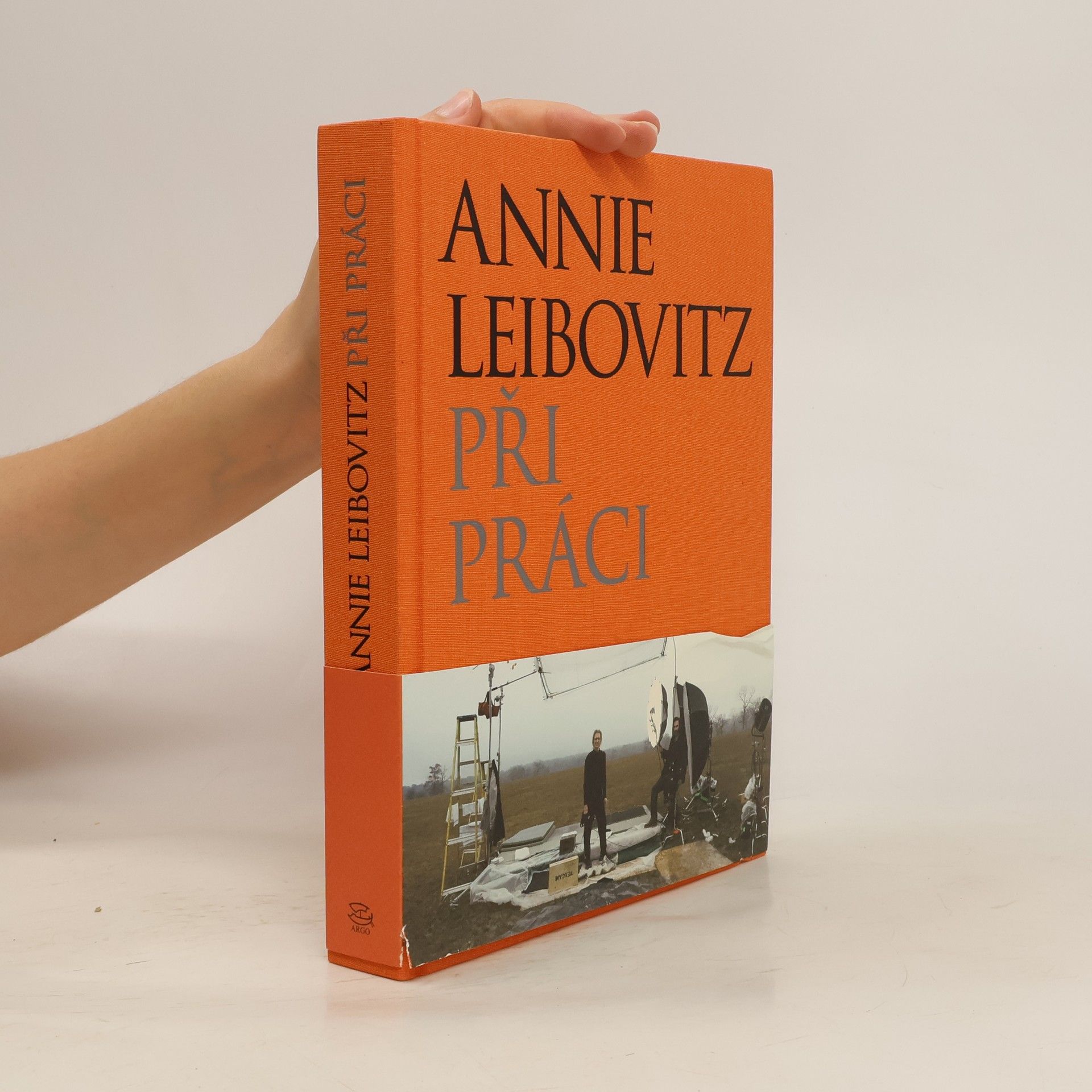 Annie Leibovitzová Při práci