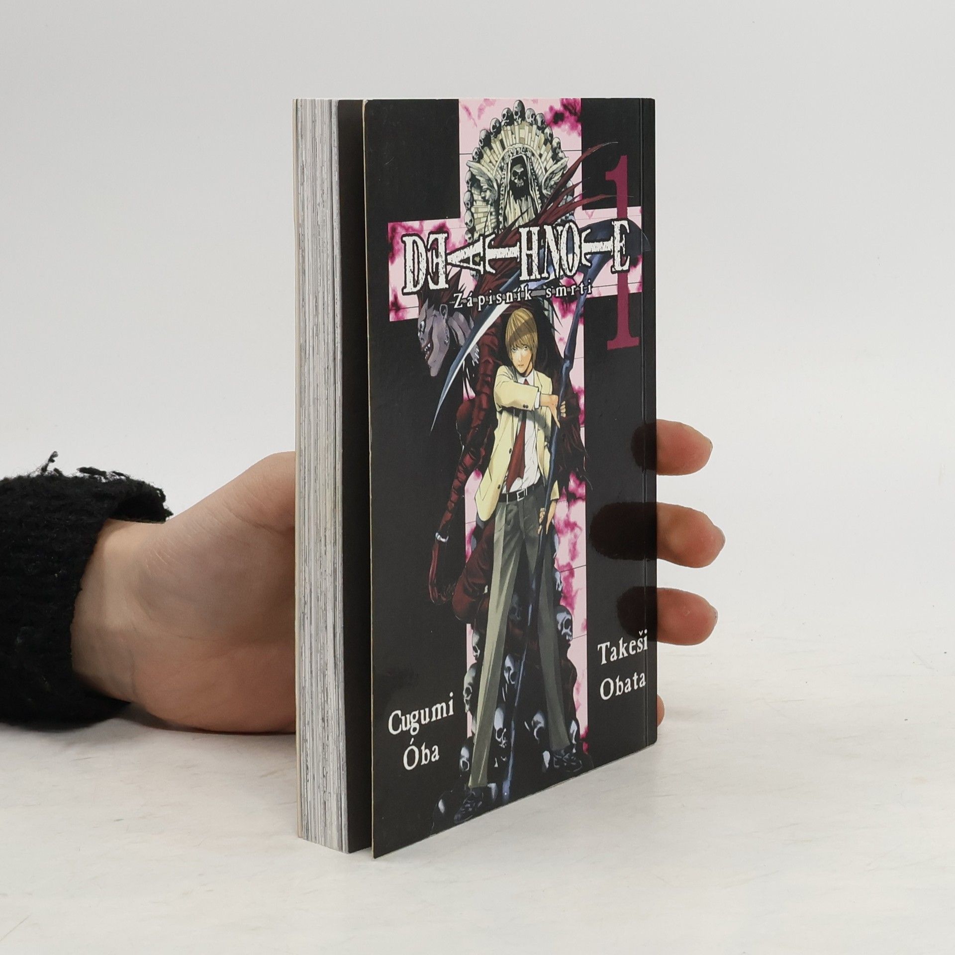 Tsugumi Ōba Death note. Zápisník smrti. 1. díl.