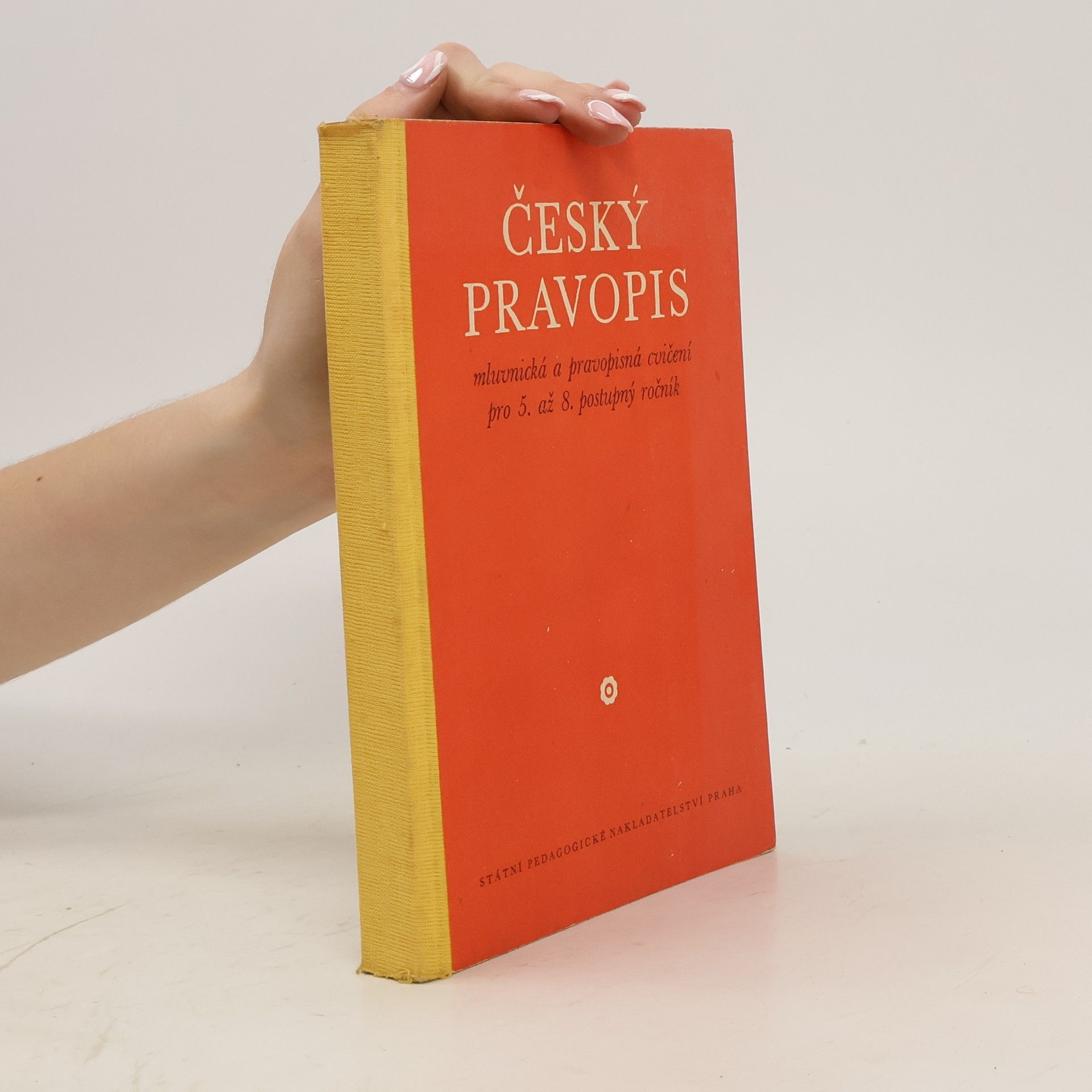 Autorenkollektiv Český pravopis. Mluvnická a pravopisná cvičení pro 5. - 8. postupný ročník