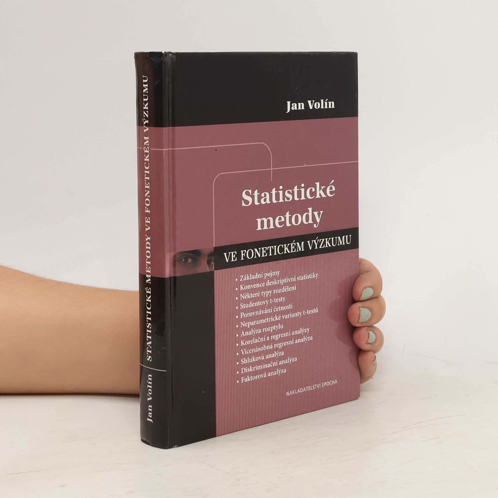 Jan Volín Statistické metody ve fonetickém výzkumu