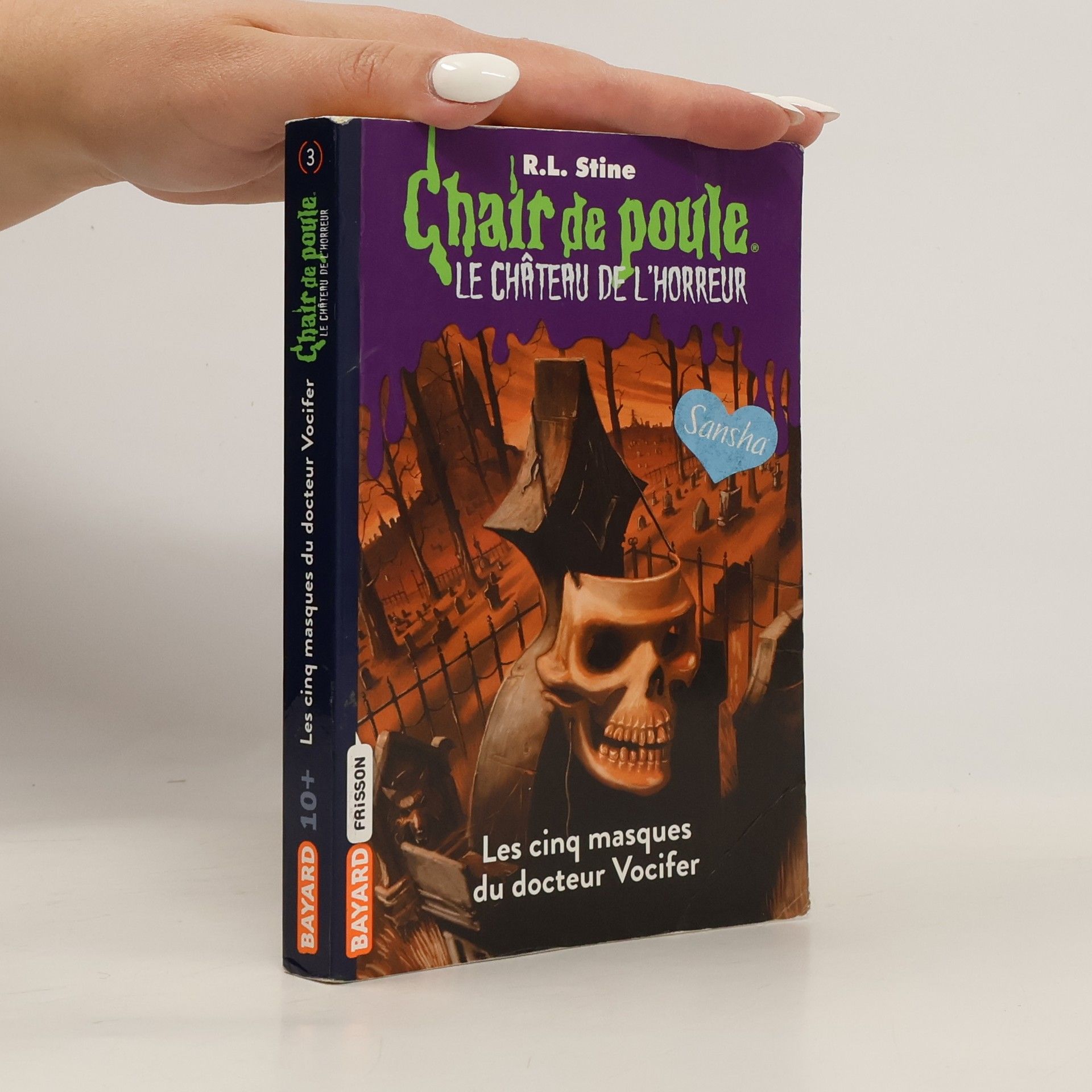 R. L. Stine Les cinq masques du docteur Vocifer