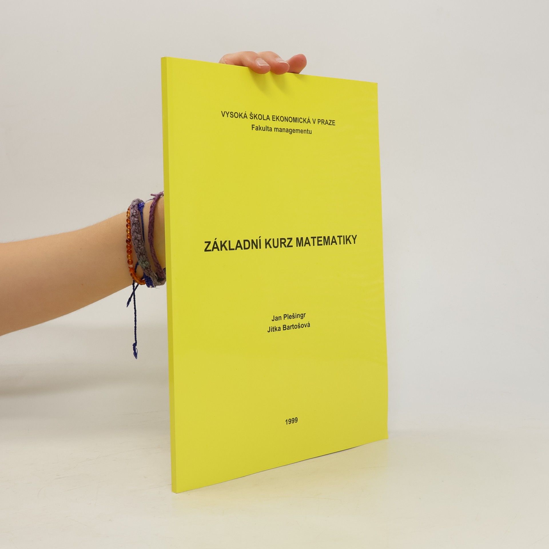 Jan Plešingr Základní kurz matematiky