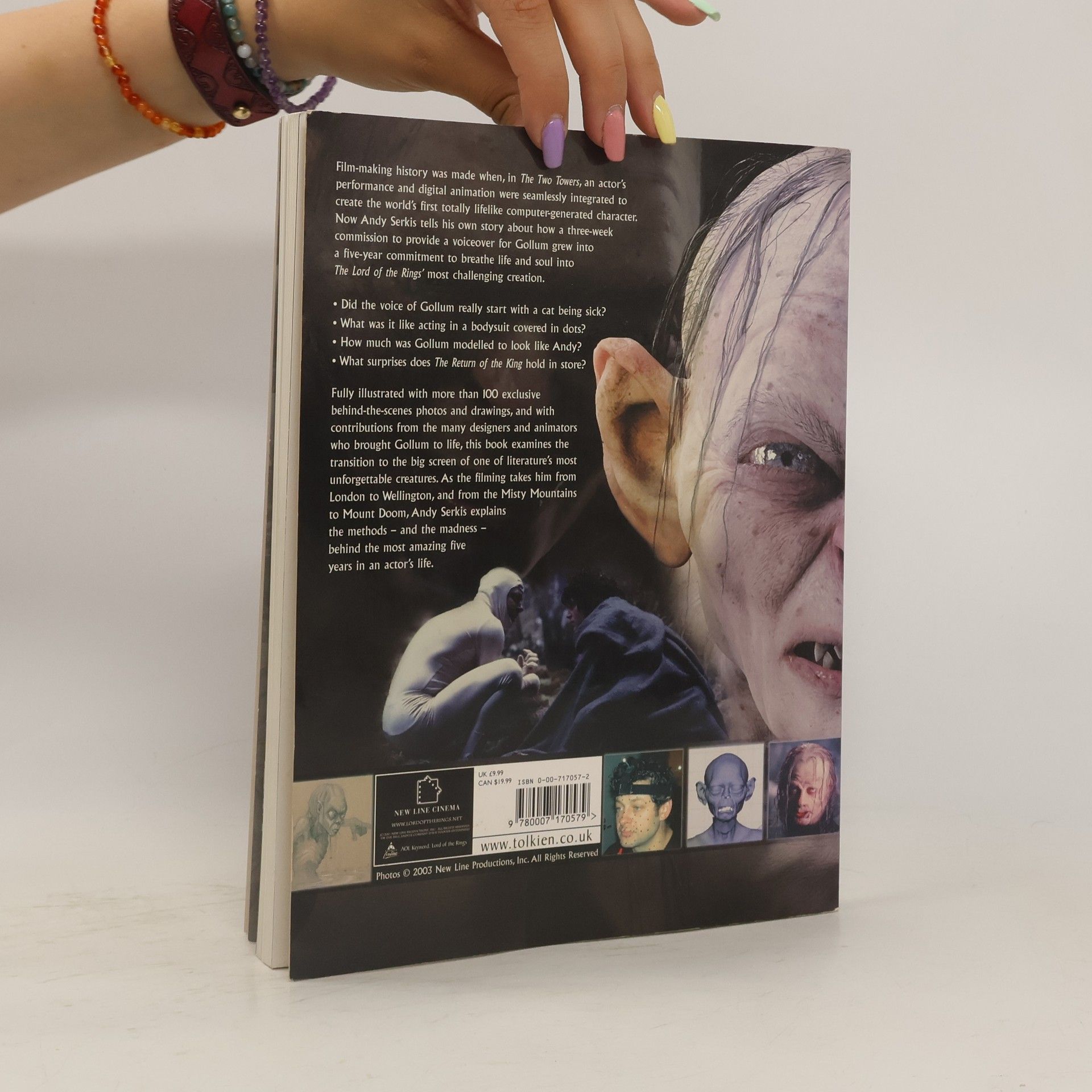 Andy Serkis The Lord of the Rings : Gollum, how we made movie magic