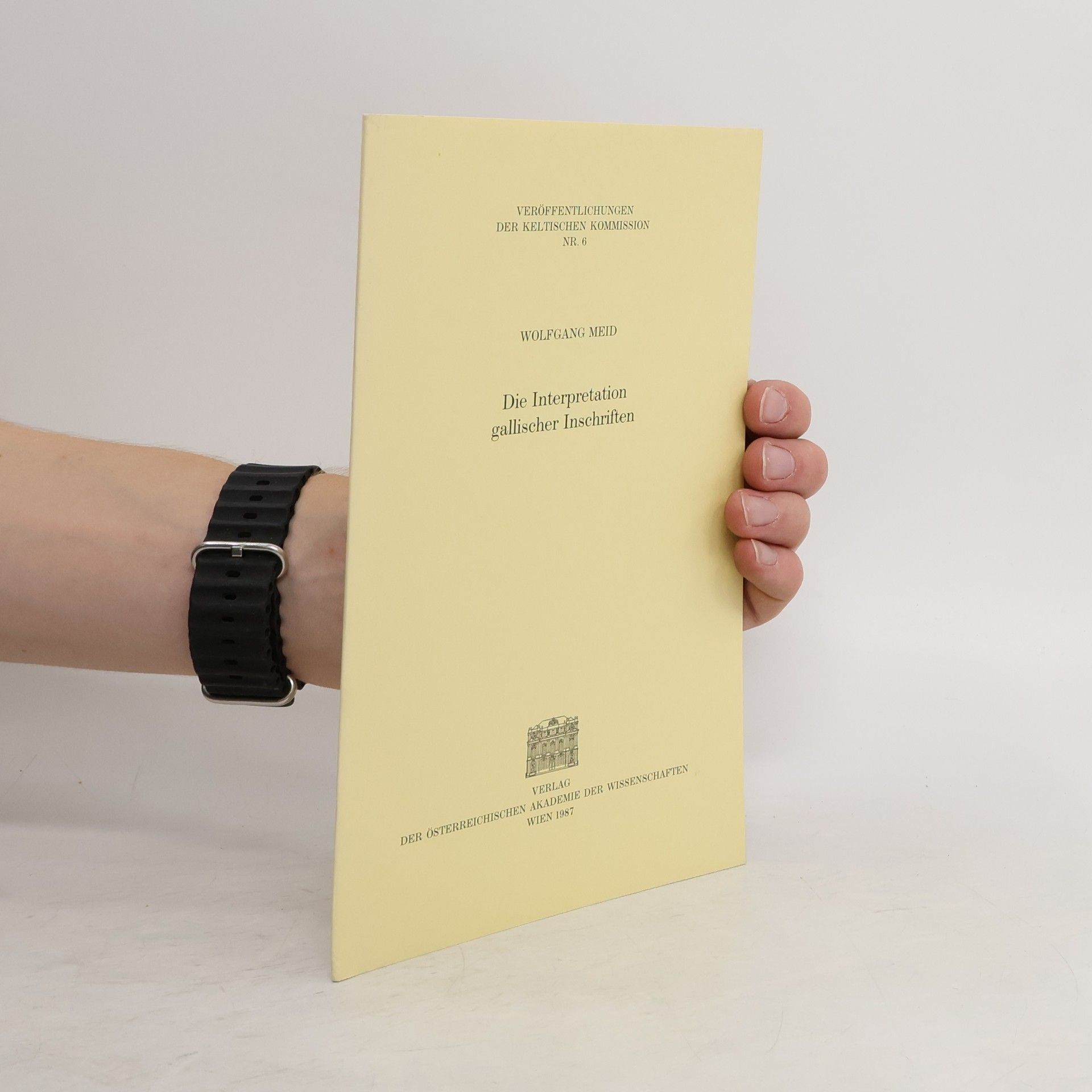Wolfgang Meid Die Interpretation gallischer Inschriften