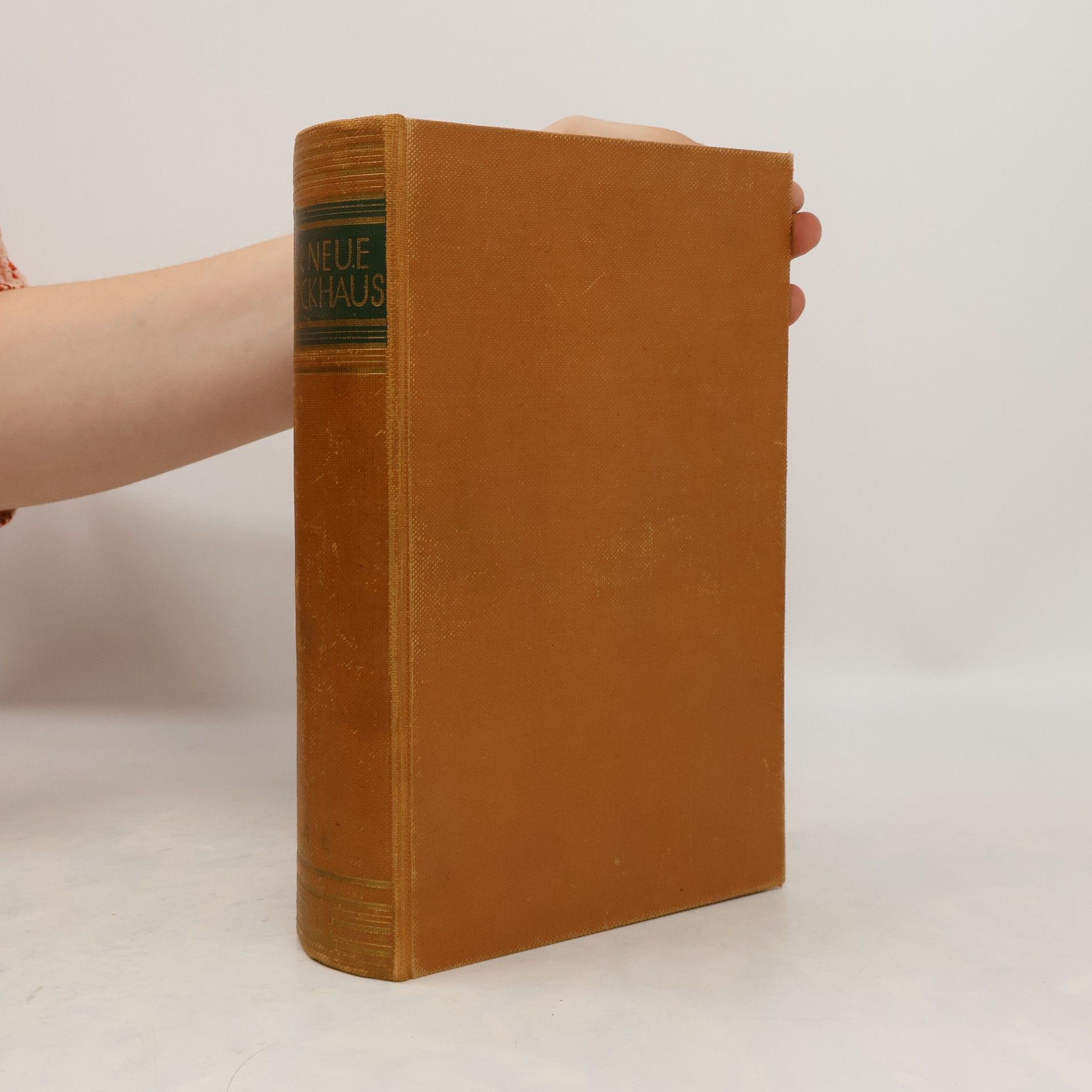 Collective Allbuch in vier Bänden und einem Atlas. Der Neue Brockhaus 1.  A-E