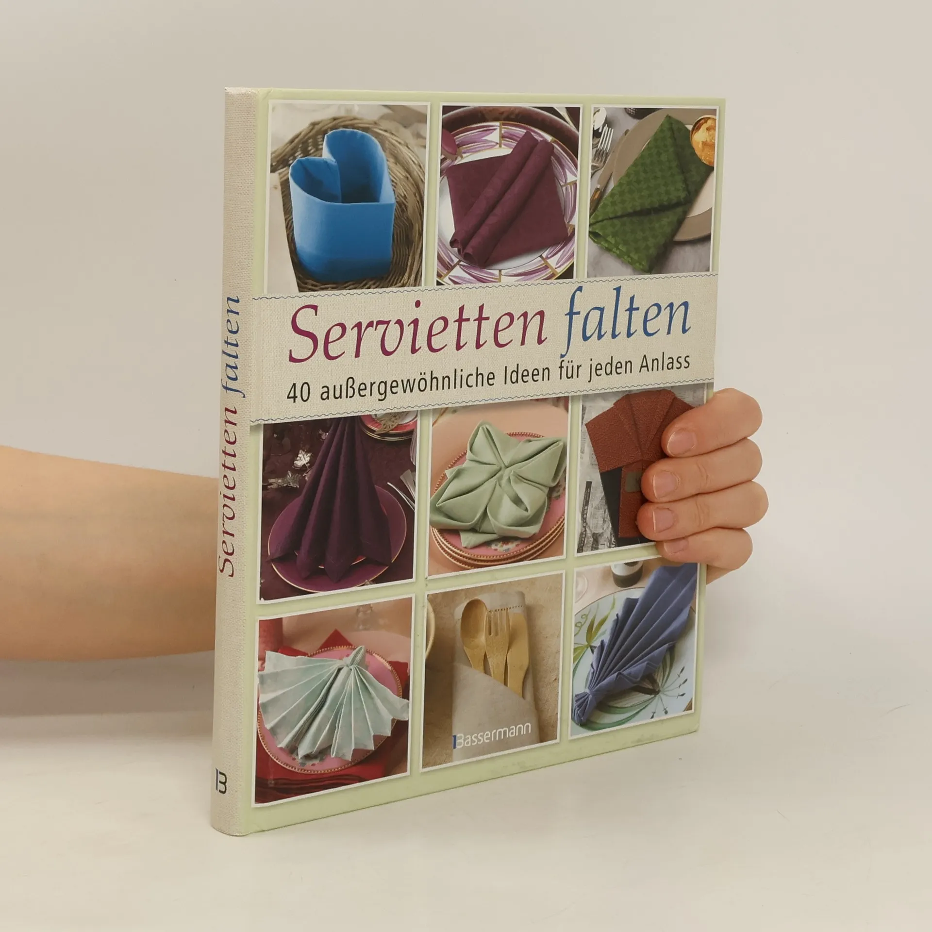Servietten falten | Book | Hardcover | Virginie Rousset | DE