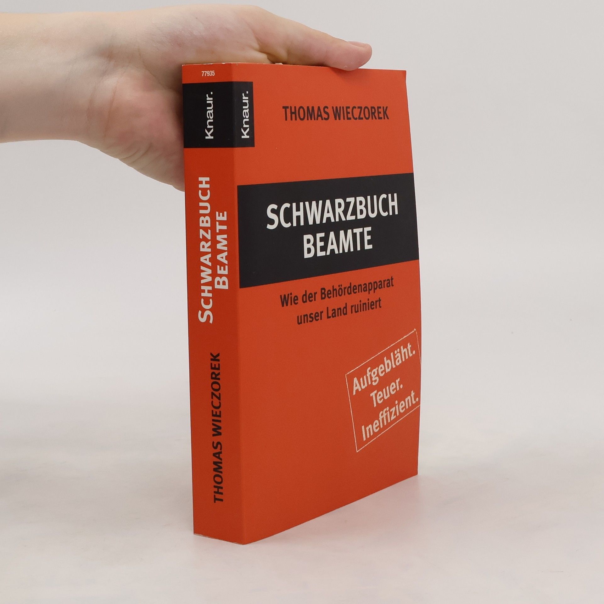 Thomas Wieczorek Schwarzbuch Beamte